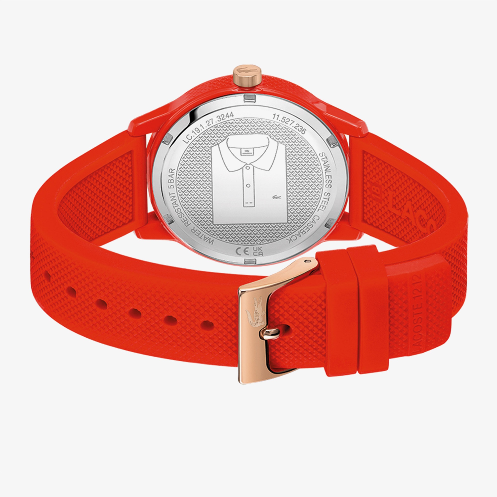 Lacoste L.12.12 Kadın Kırmızı Saat