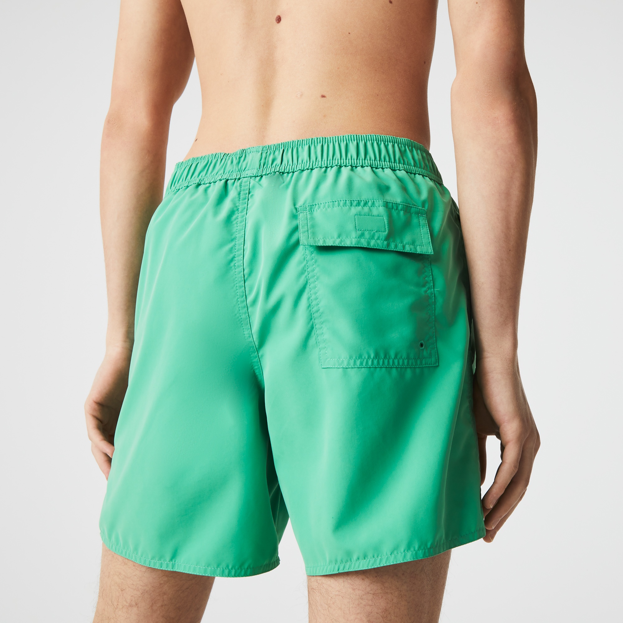 Lacoste Erkek Baskılı Yeşil Mayo Şort