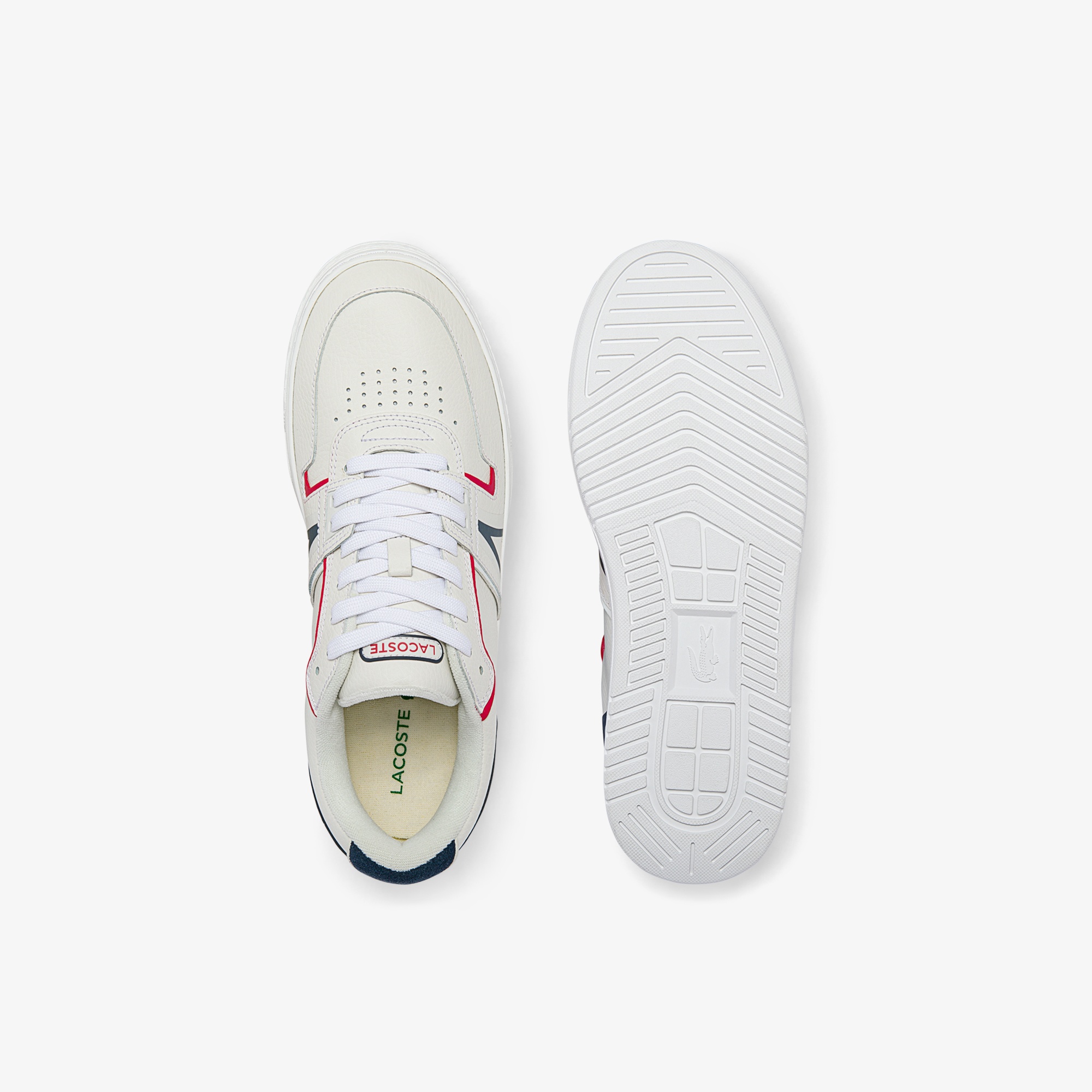 Lacoste L001 Erkek Beyaz Sneaker
