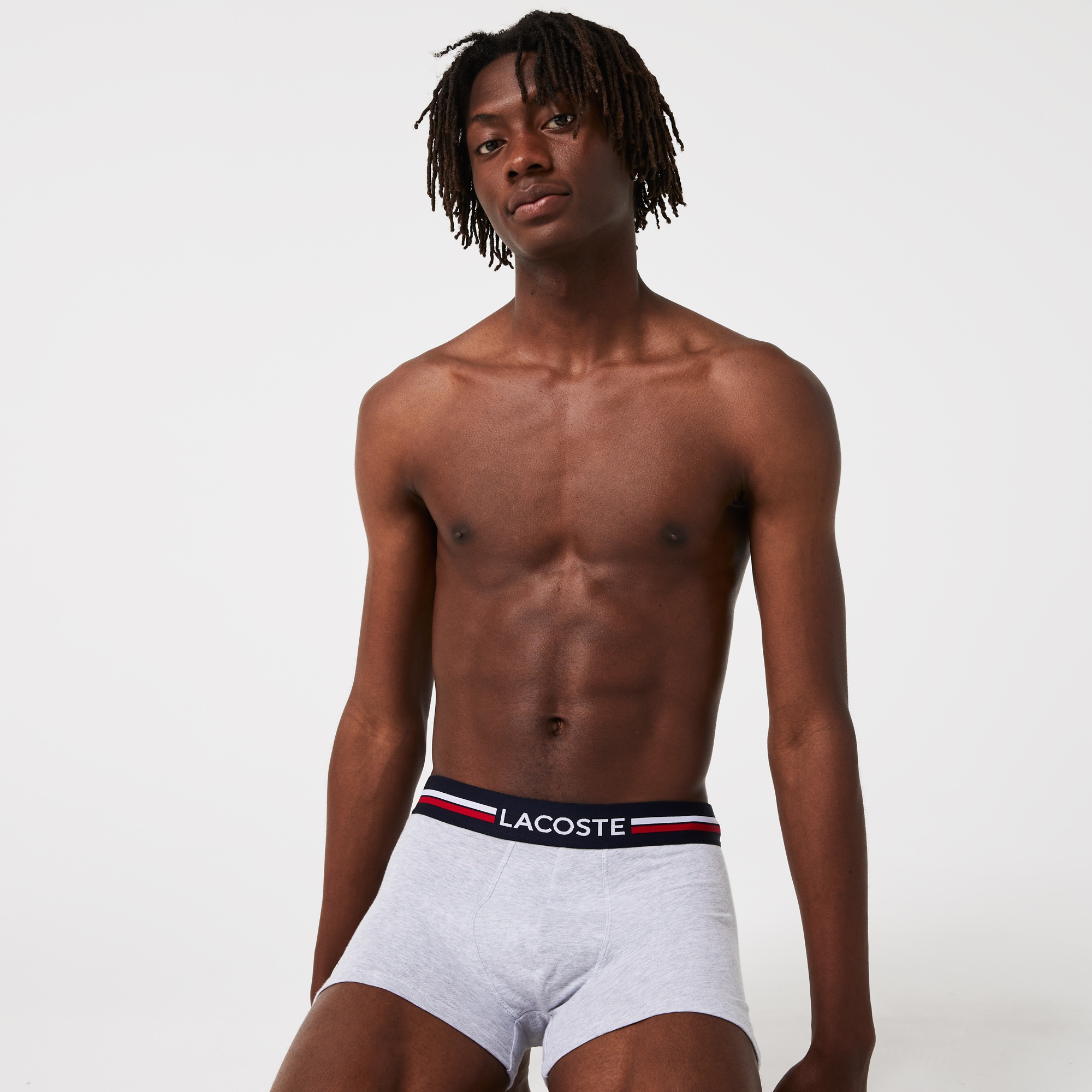 Lacoste Erkek 3'lü Renkli Boxer