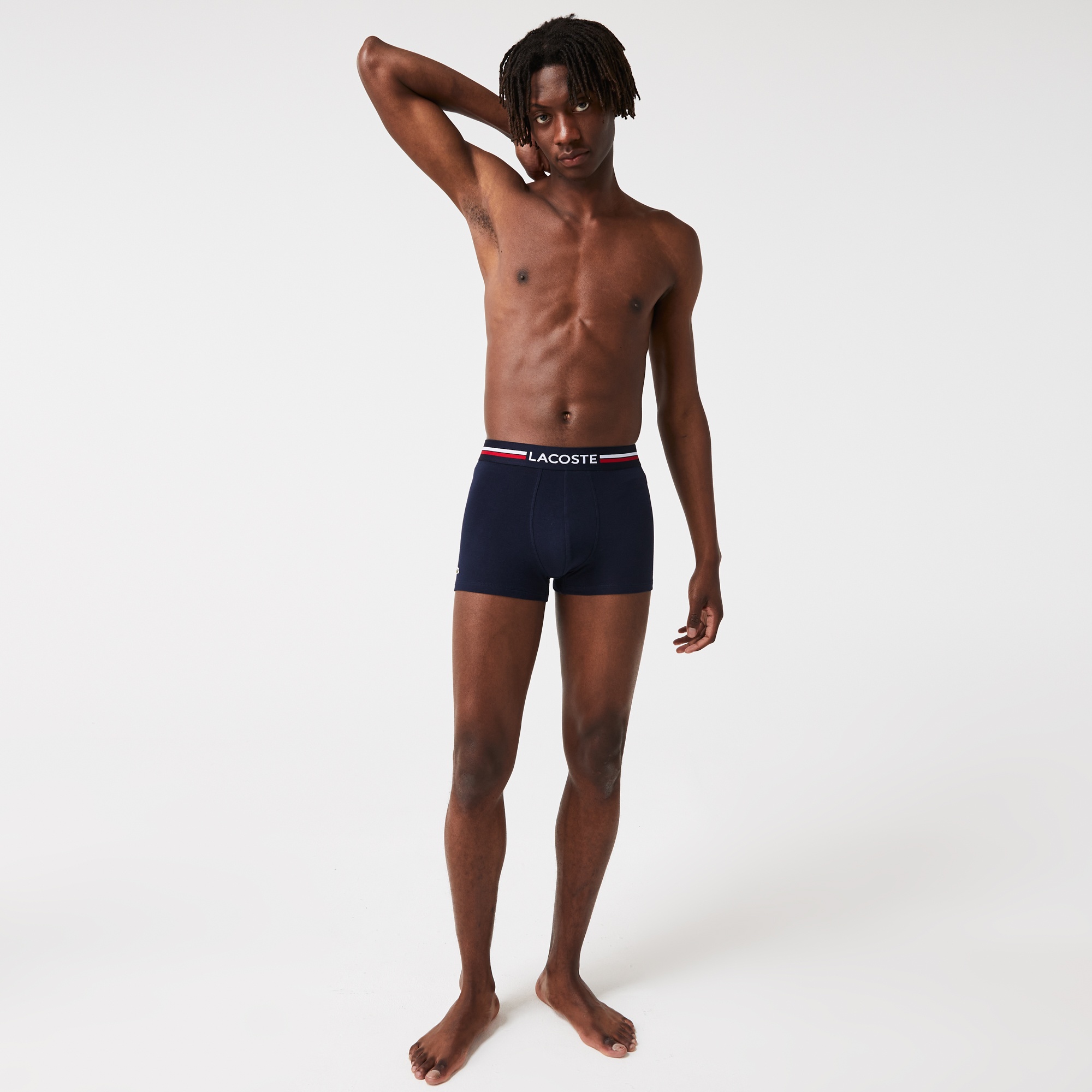 Lacoste Erkek 3'lü Renkli Boxer