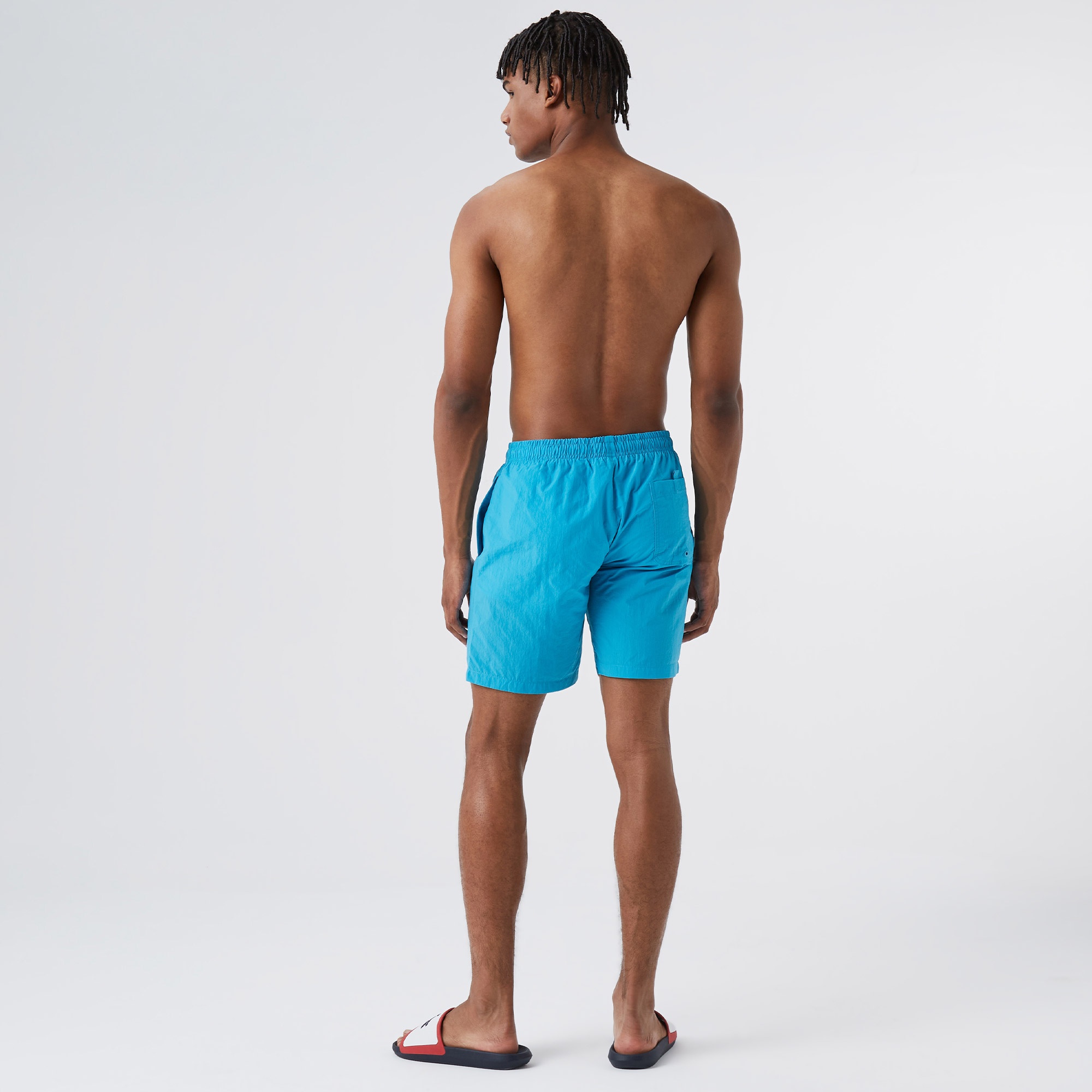 Lacoste Erkek Mavi Mayo Şort