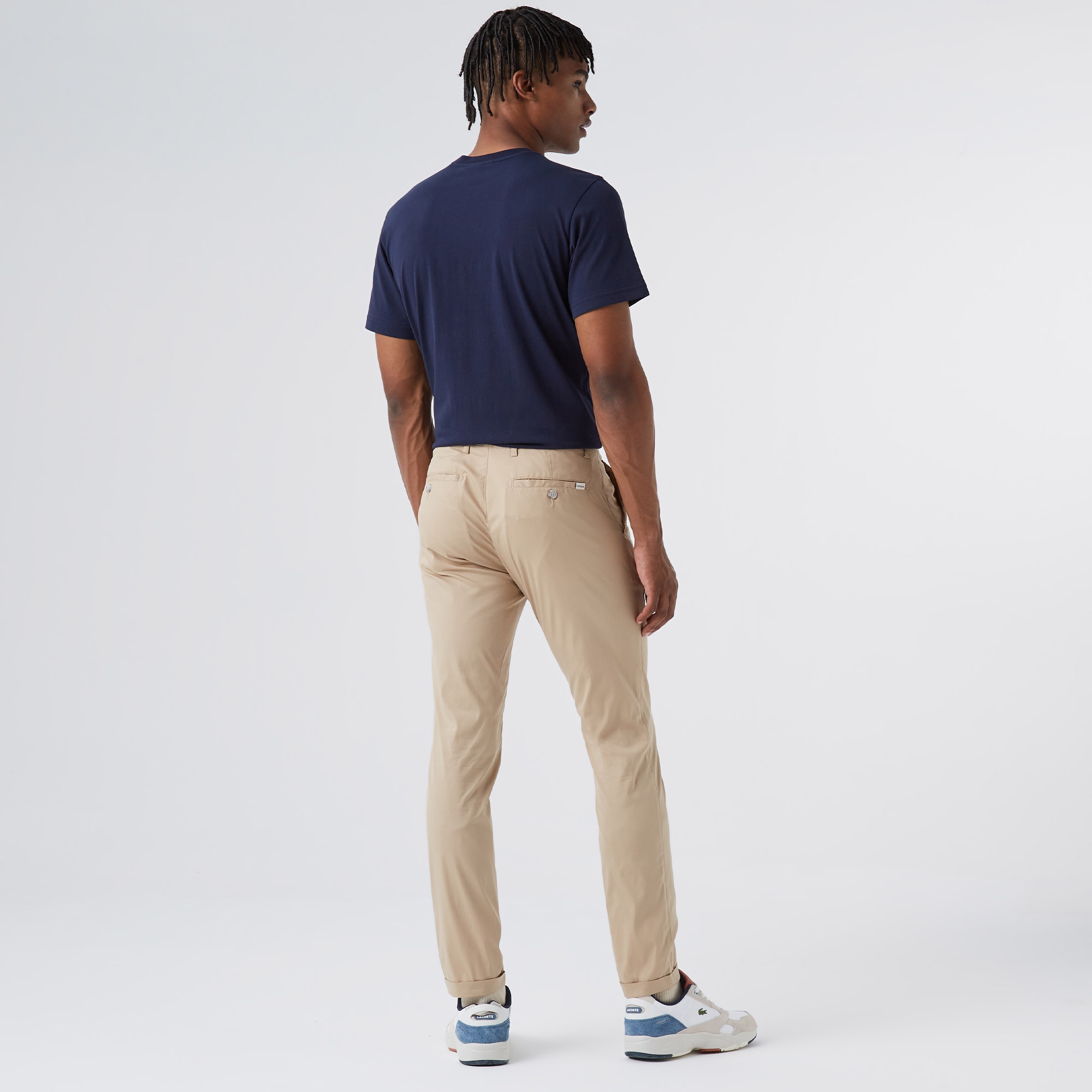 Lacoste Erkek Slim Fit Krem Pantolon