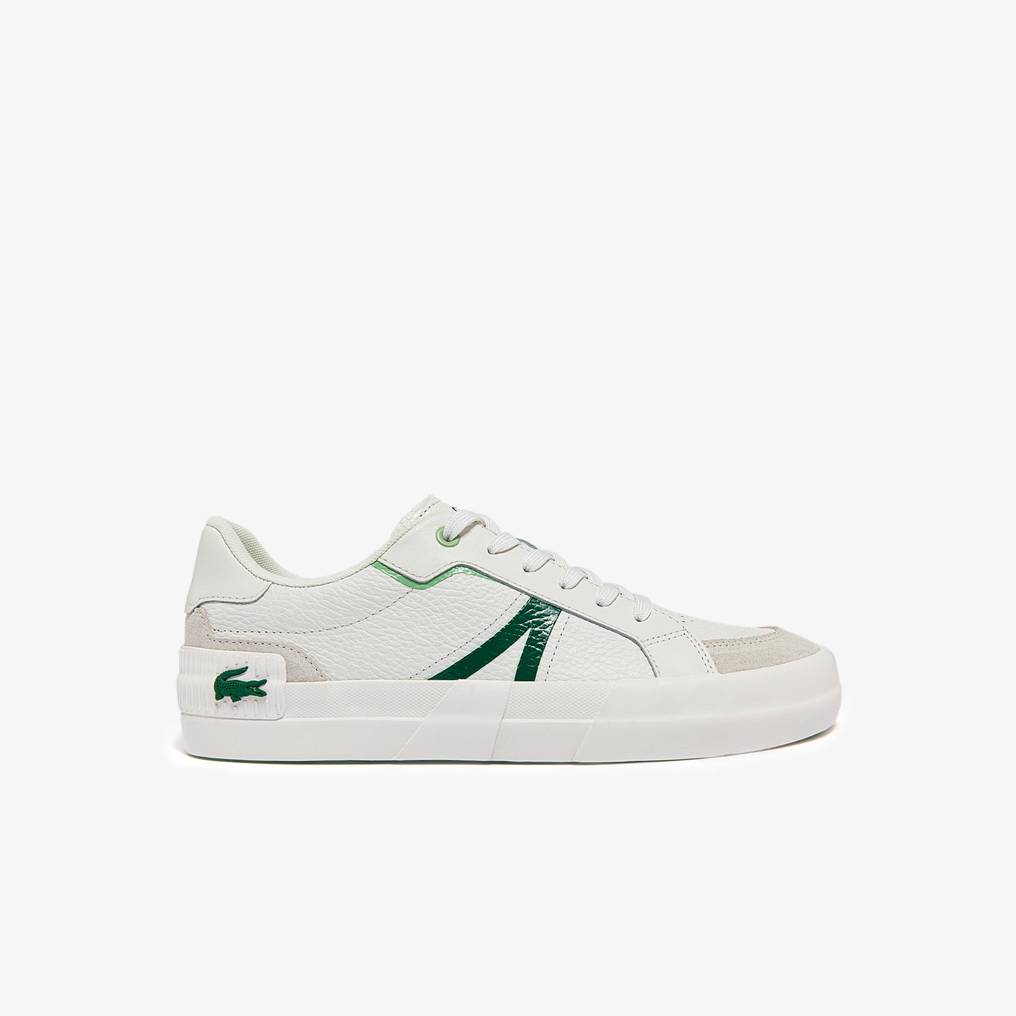 Lacoste L004 Mid Erkek Beyaz Sneaker