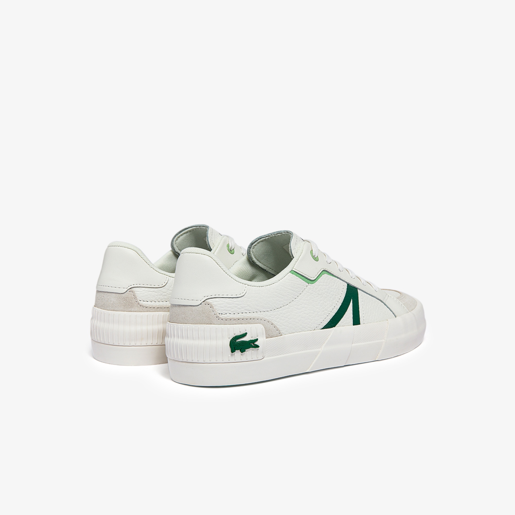 Lacoste L004 Mid Erkek Beyaz Sneaker