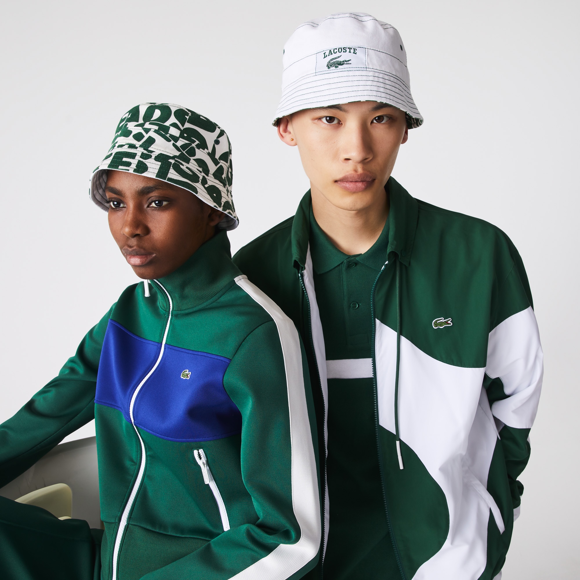 Lacoste Erkek Çift Taraflı Yeşil Şapka