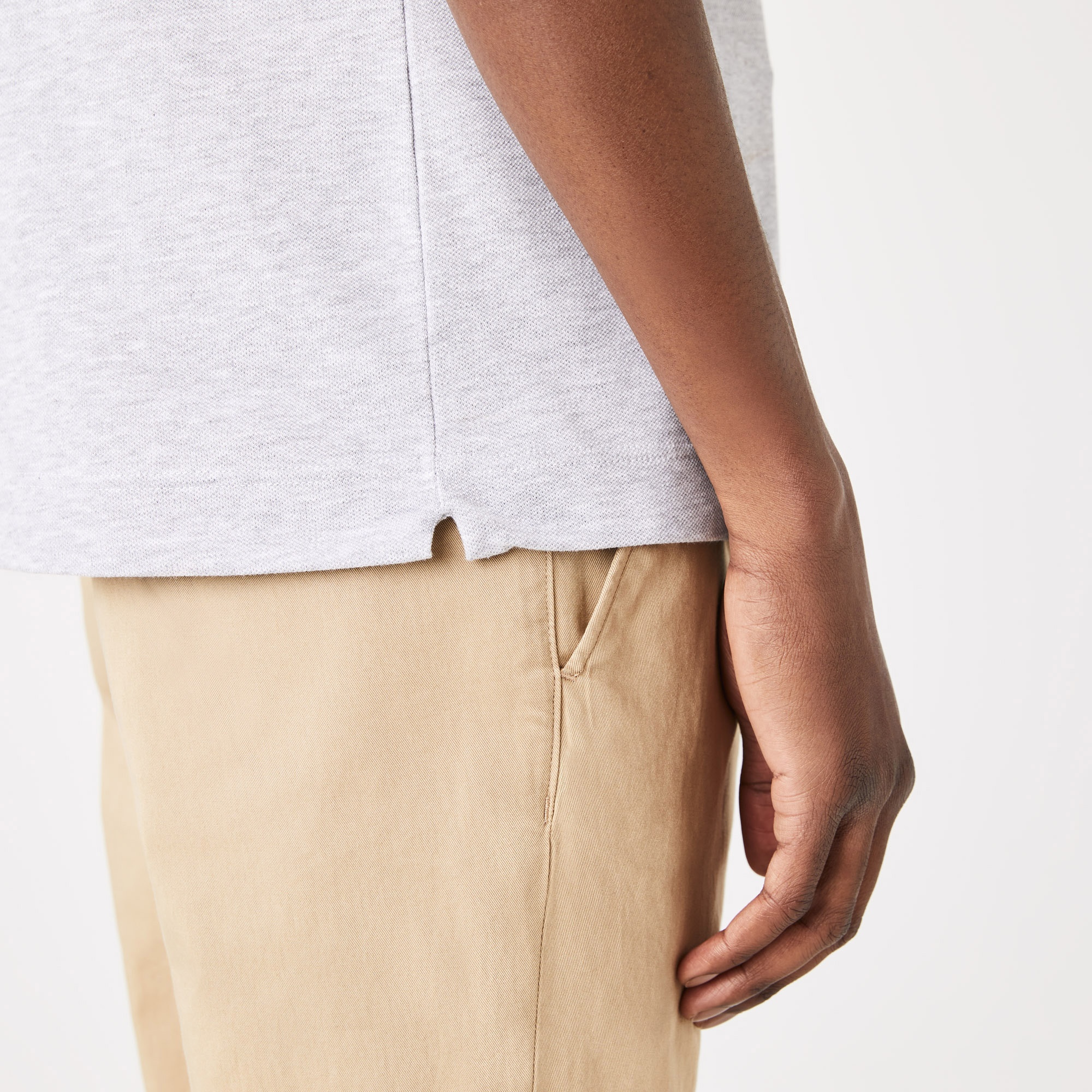 Lacoste Erkek Regular Fit Gri Paris Polo