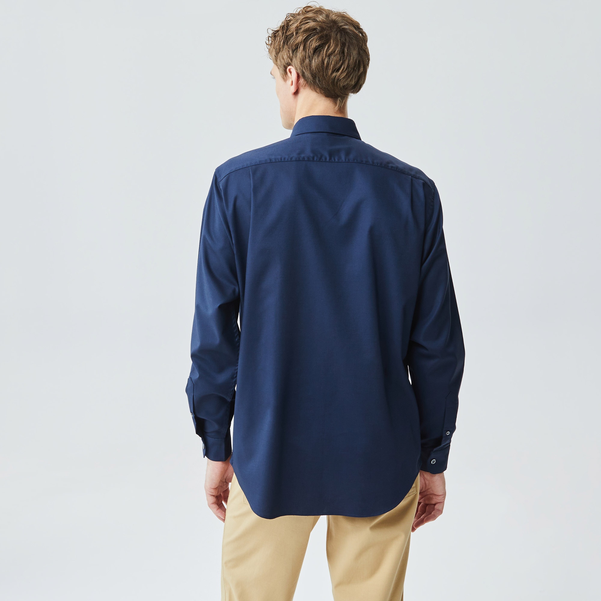 Lacoste Erkek Regular Fit Lacivert Gömlek