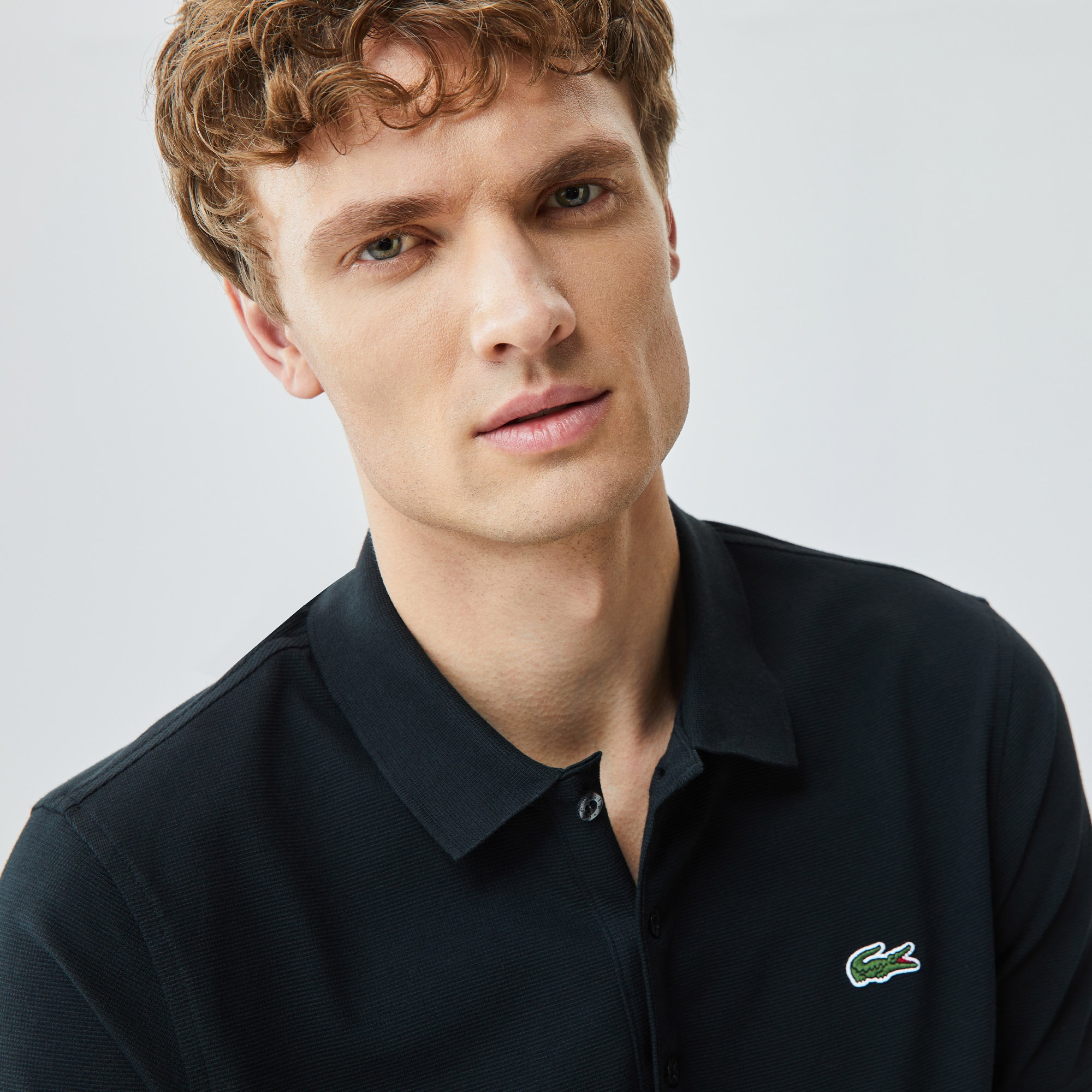 Lacoste SPORT Erkek Regular Fit Siyah Polo
