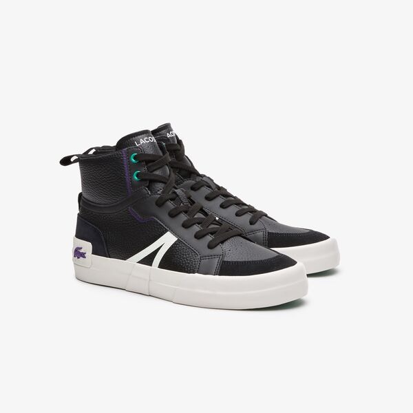 Lacoste SPORT L004 Mid Erkek Siyah Sneaker