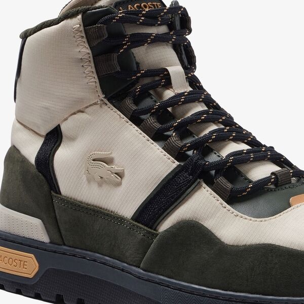 Lacoste SPORT T-Clip Mid Erkek Bej Bot