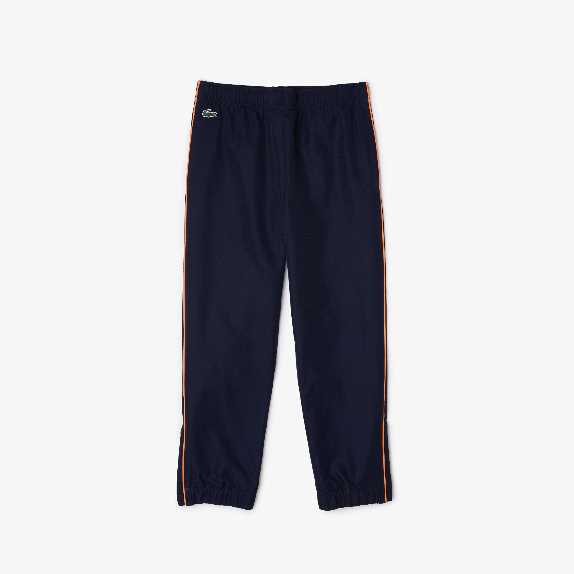 Lacoste SPORT Erkek Çocuk Kapüşonlu Fermuarlı Baskılı Lacivert Eşofman Takımı