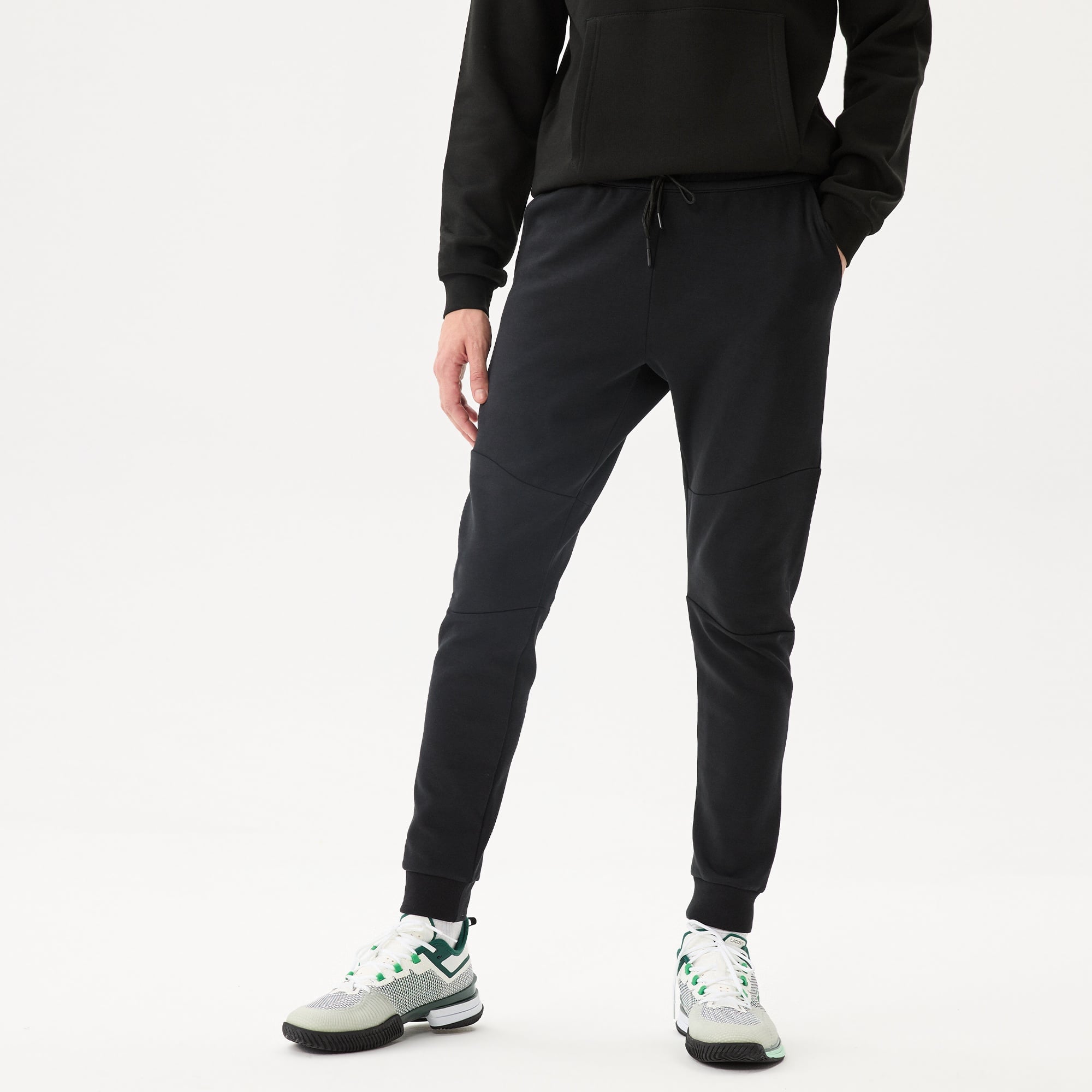 Lacoste Erkek Regular Fit Siyah Eşofman Altı