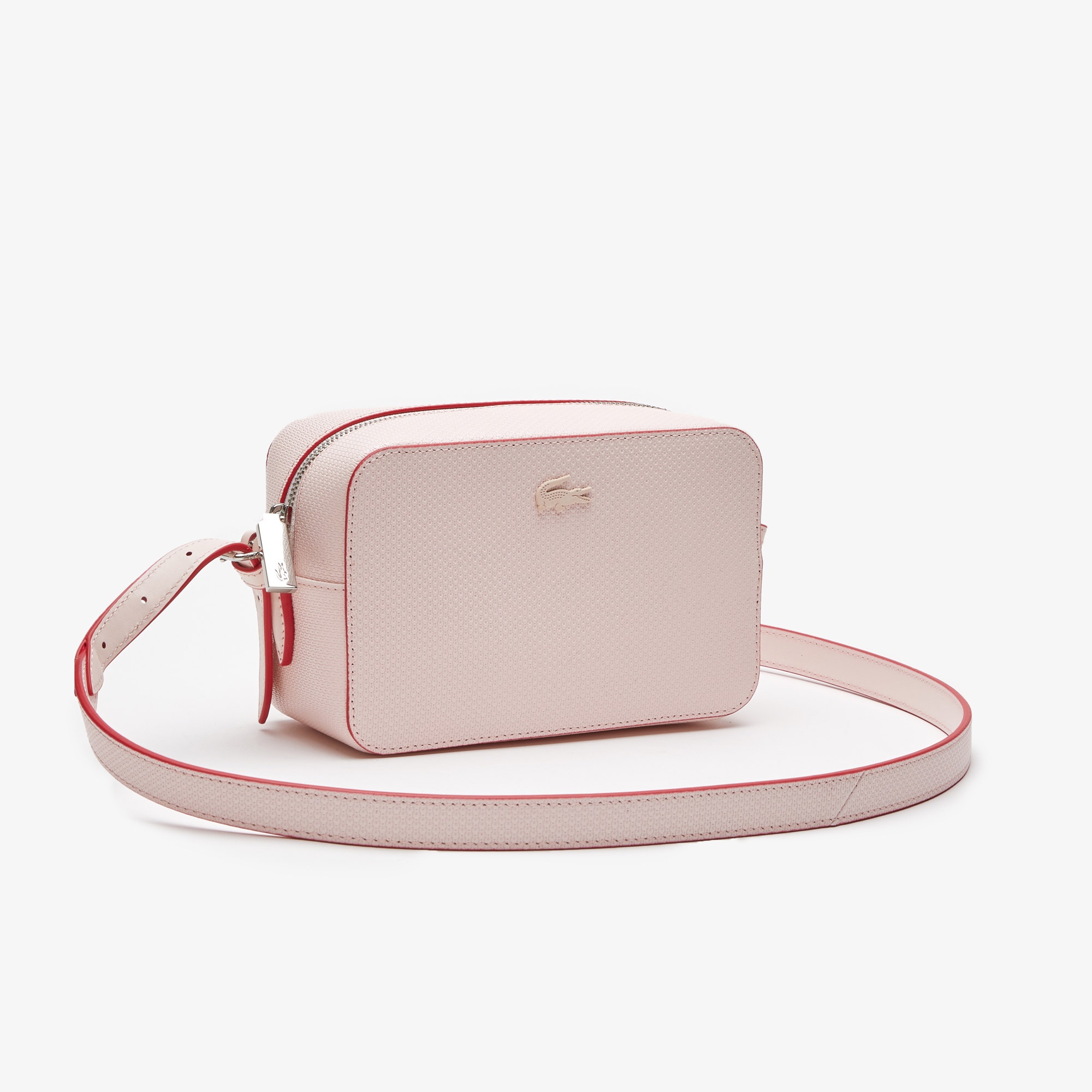 Lacoste Chantaco Kadın Deri Pembe Postacı Çantası