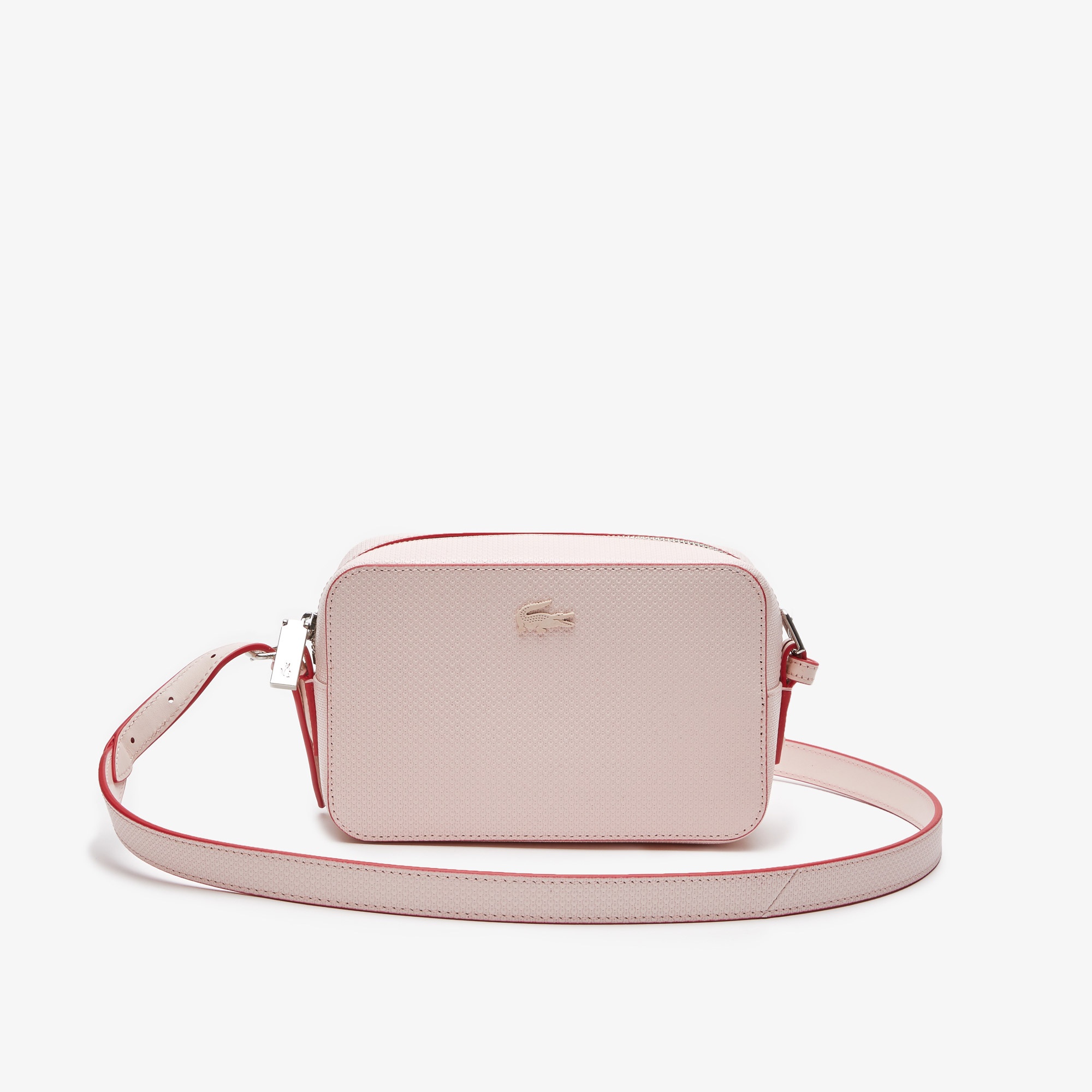 Lacoste Chantaco Kadın Deri Pembe Postacı Çantası