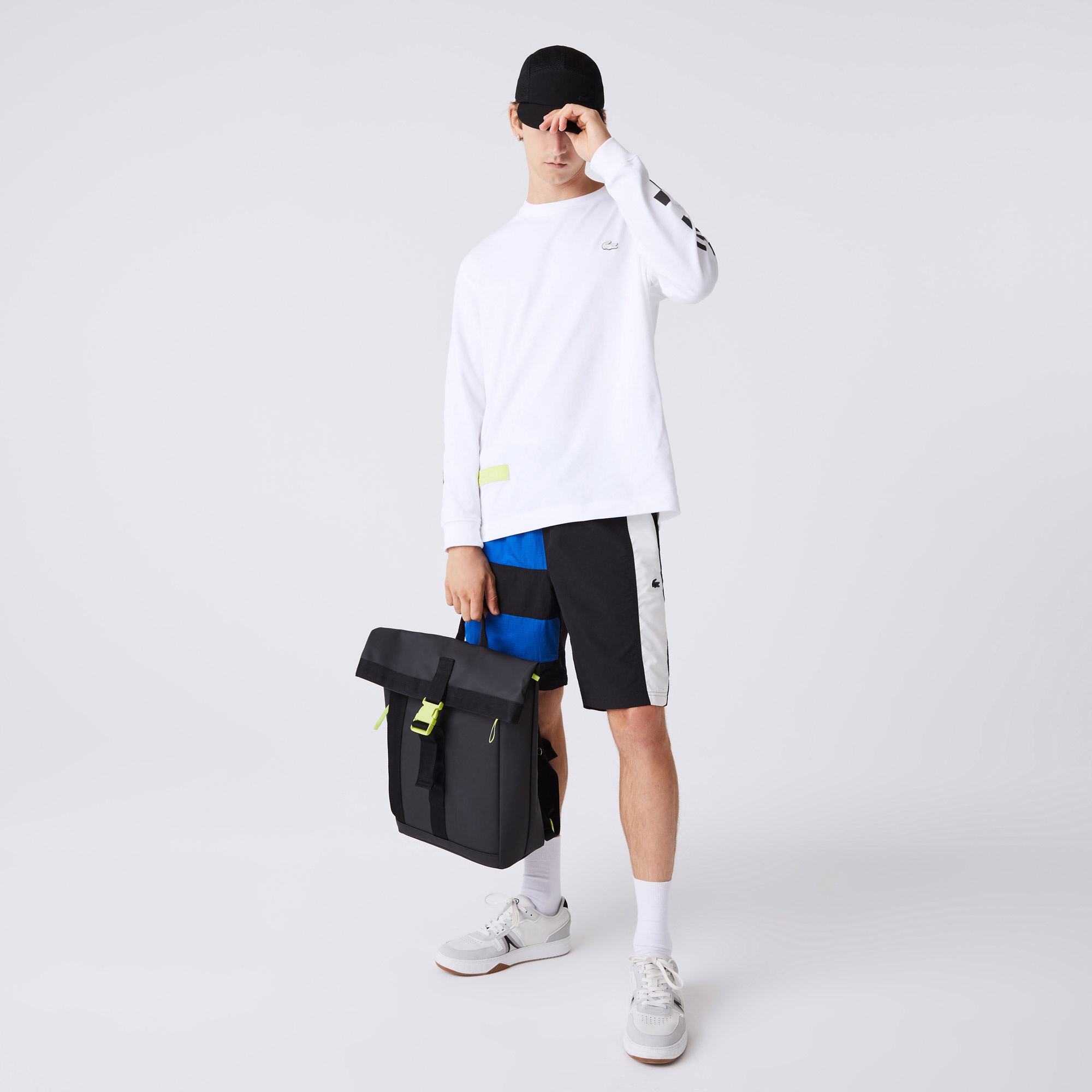 Lacoste Erkek Siyah Sırt Çantası