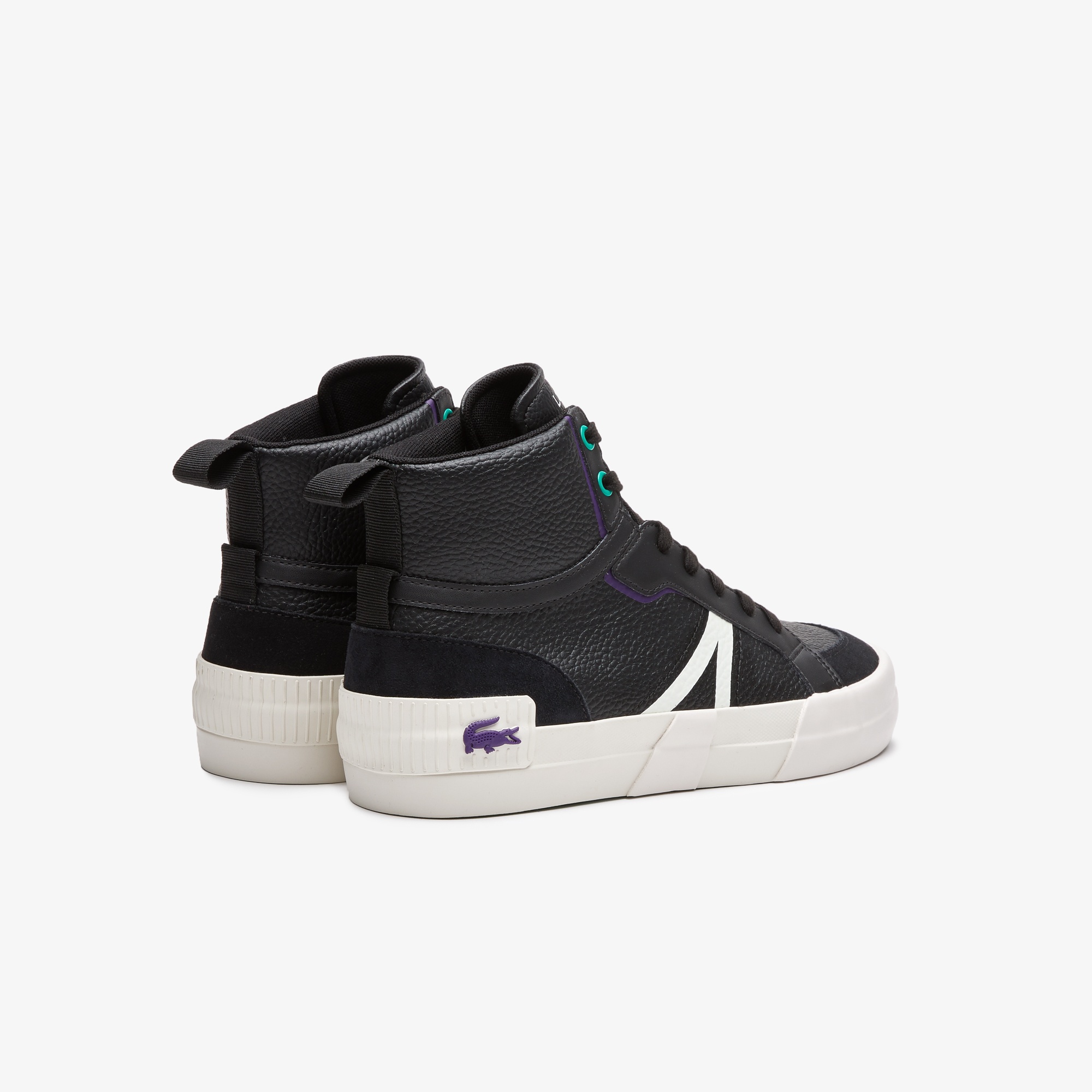 Lacoste SPORT L004 Mid Erkek Siyah Sneaker