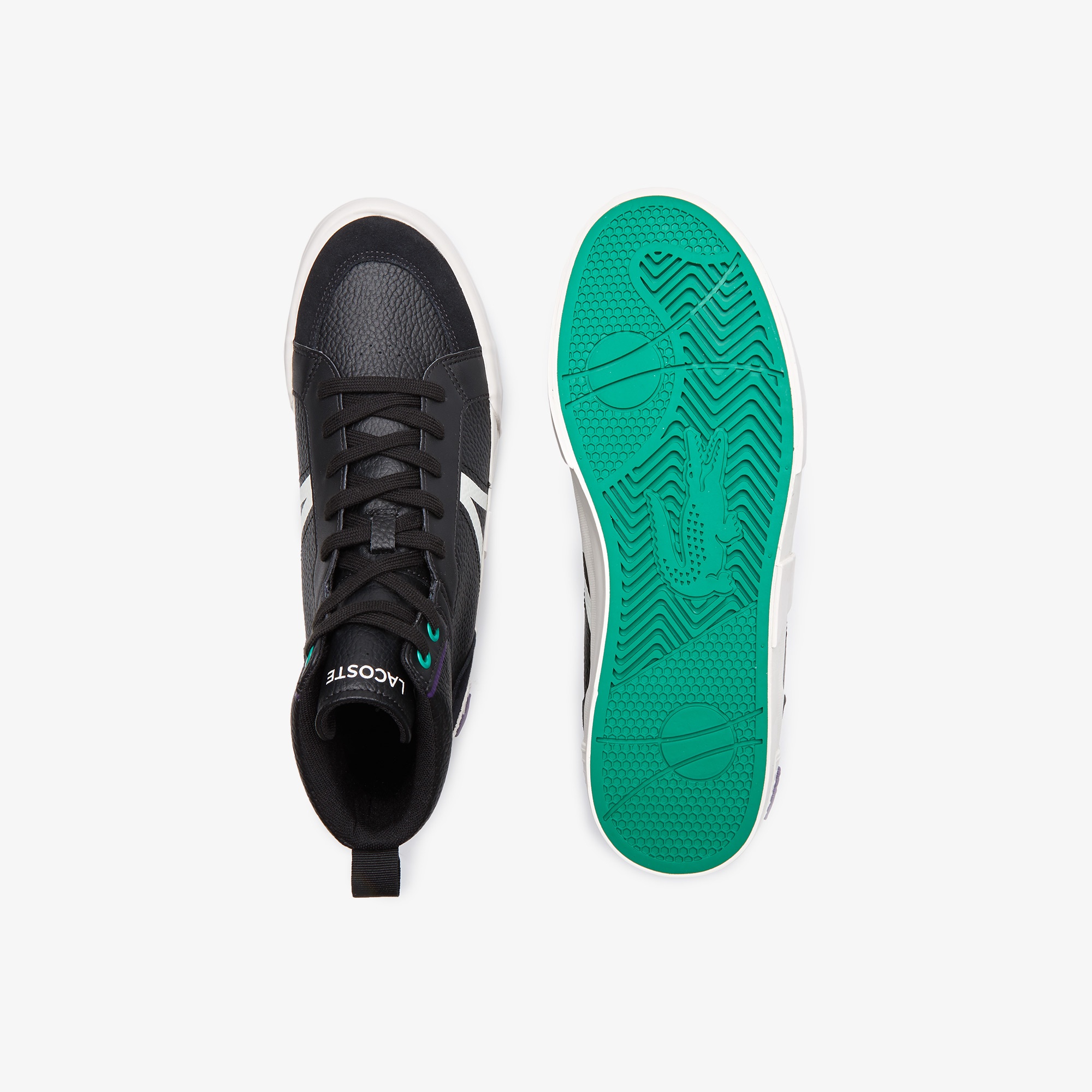 Lacoste SPORT L004 Mid Erkek Siyah Sneaker