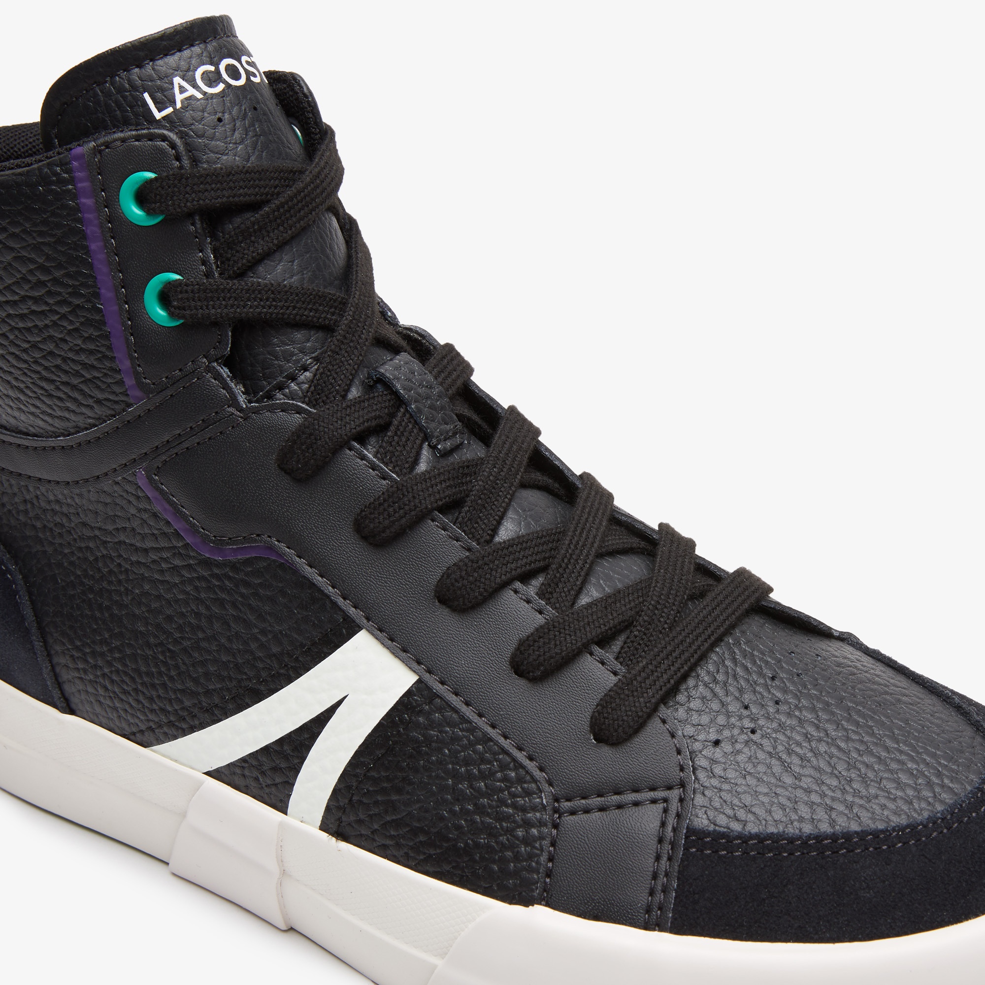 Lacoste SPORT L004 Mid Erkek Siyah Sneaker