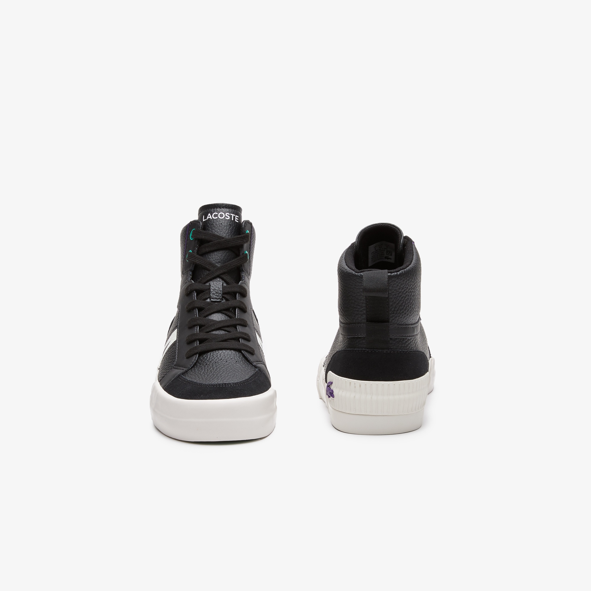 Lacoste SPORT L004 Mid Erkek Siyah Sneaker