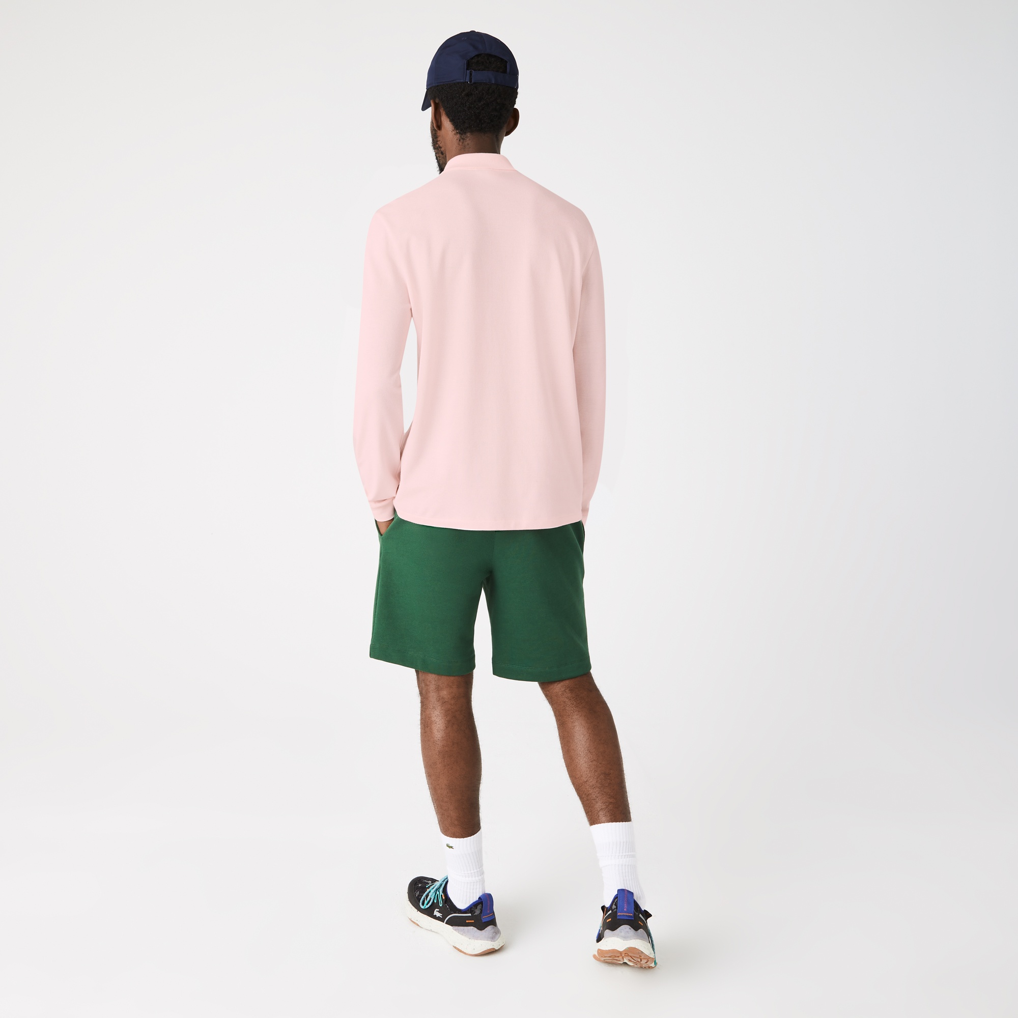 Lacoste Erkek Classic Fit Uzun Kollu L.12.12 Pembe Polo