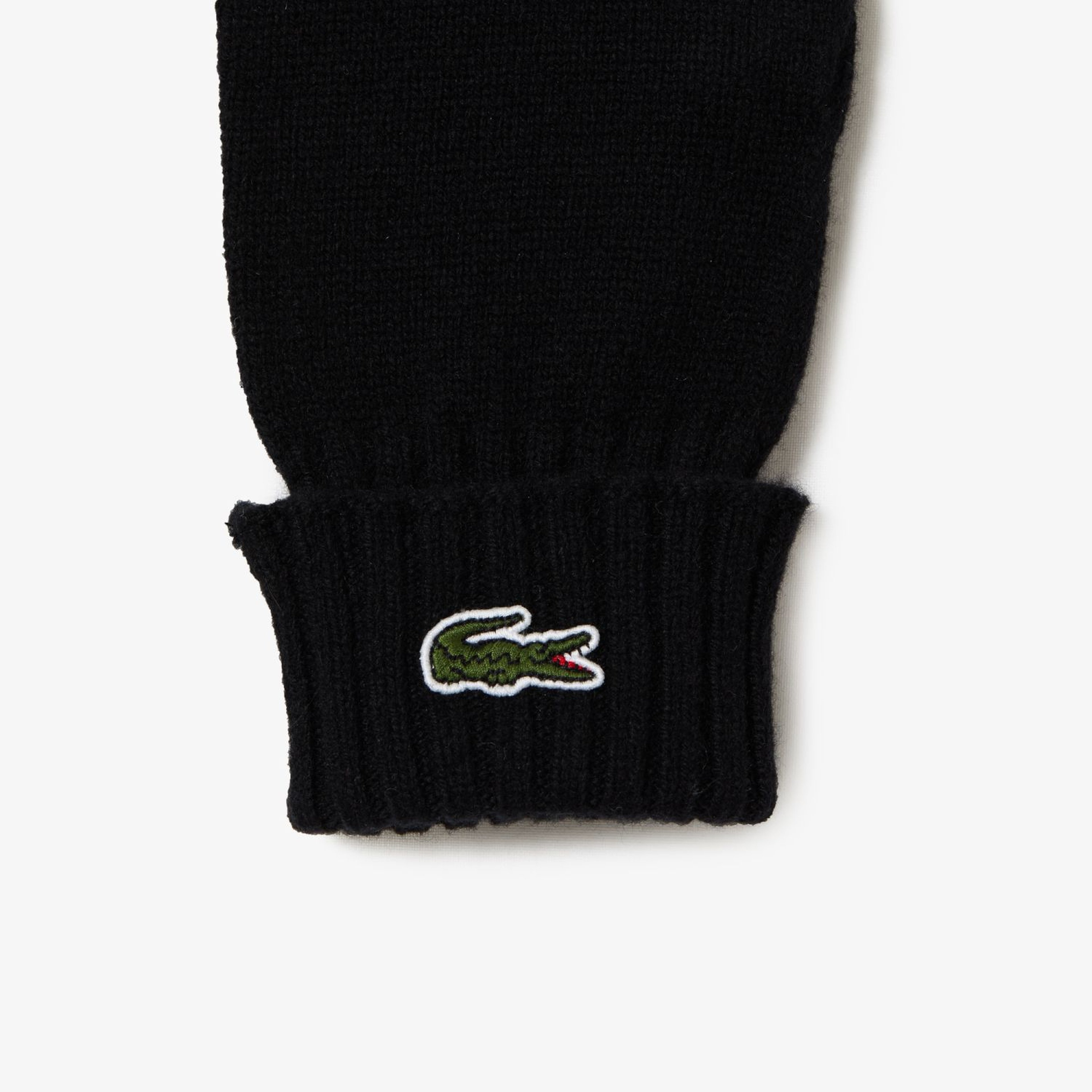 Unisex Yün Siyah Eldiven