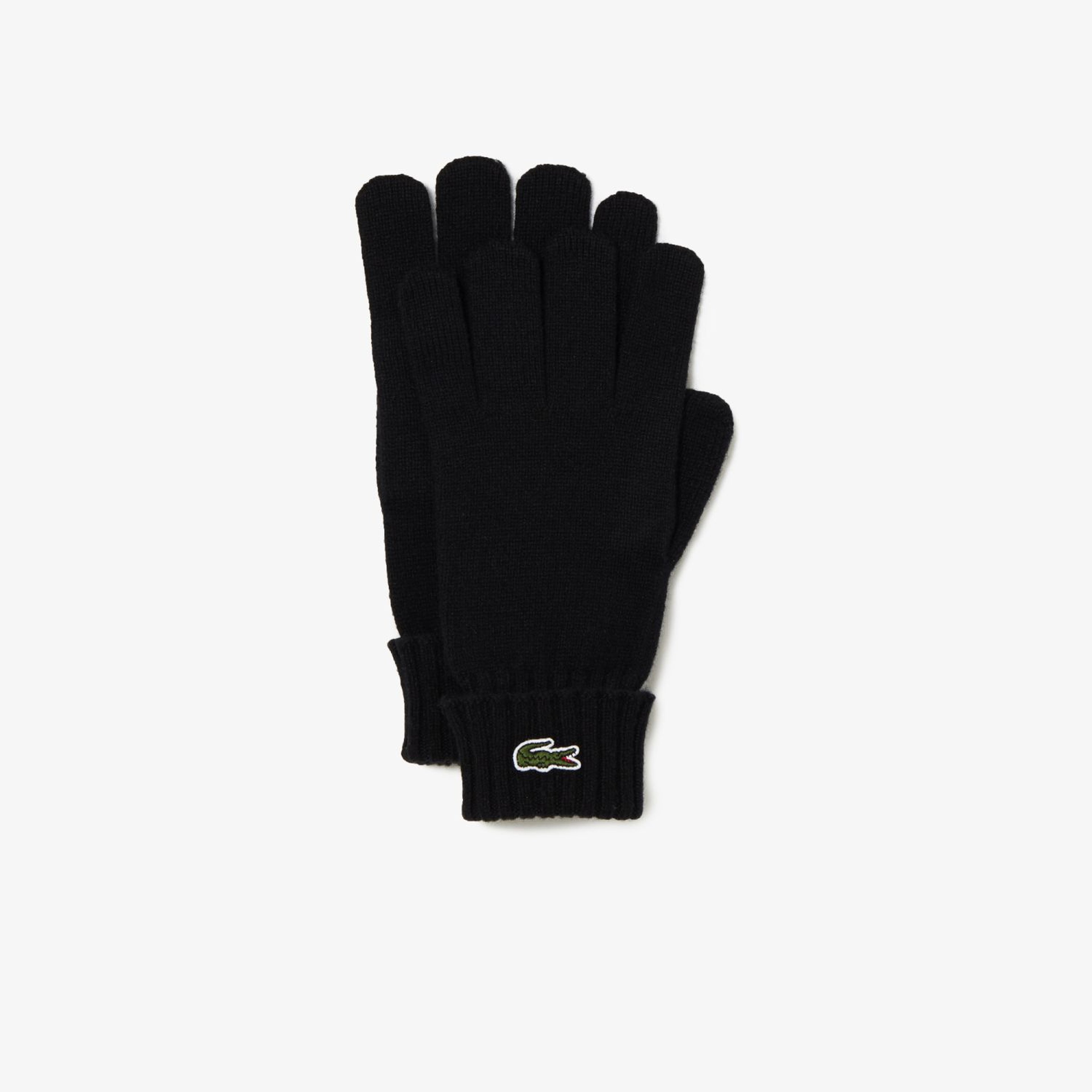 Unisex Yün Siyah Eldiven