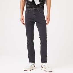 Lacoste Erkek Slim Fit Denim Koyu Gri Pantolon Gri