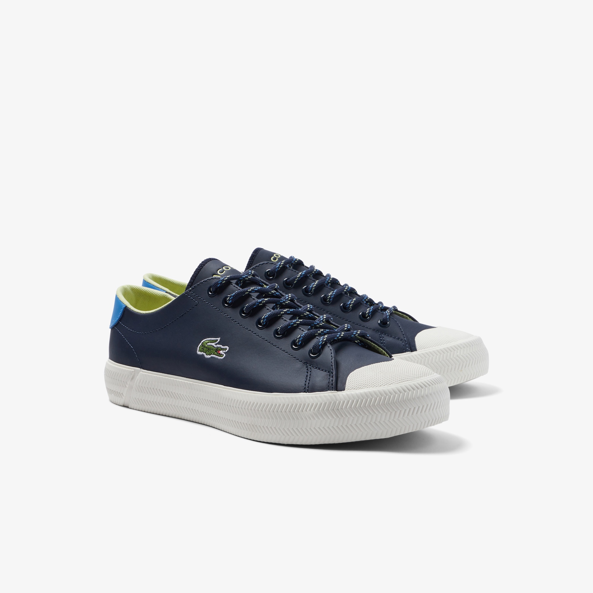 Lacoste Gripshot Erkek Deri Lacivert Sneaker