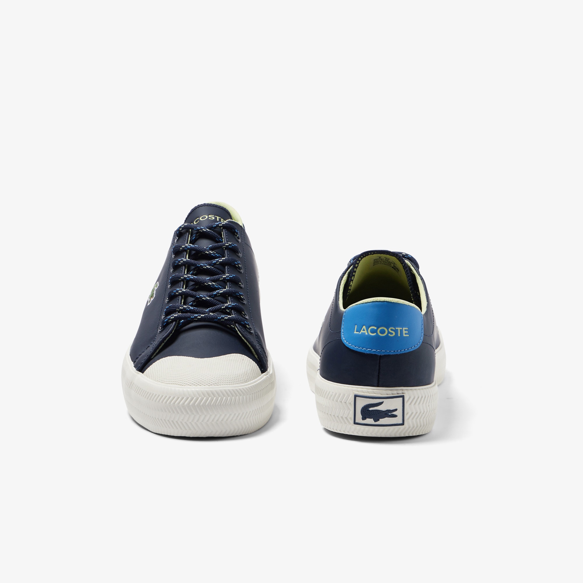 Lacoste Gripshot Erkek Deri Lacivert Sneaker