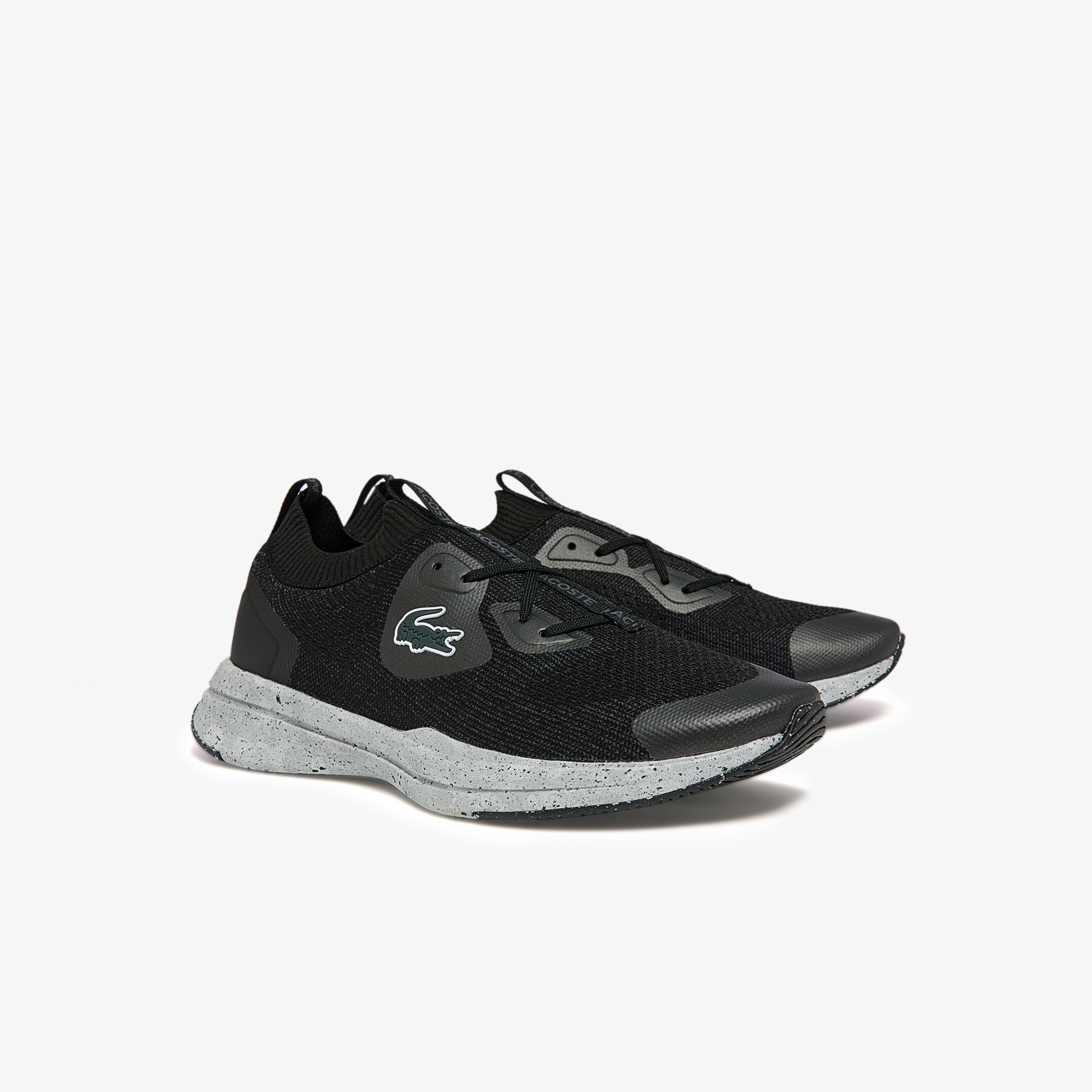 Lacoste SPORT Run Spin Eco Erkek Siyah Sneaker