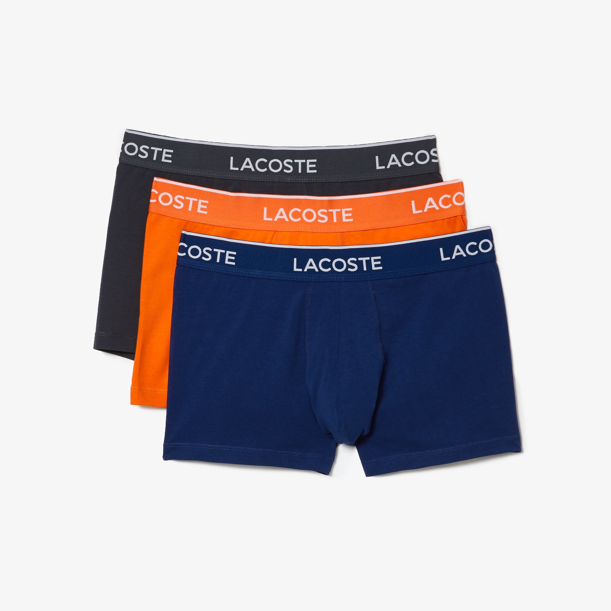 Lacoste Erkek 3'lü Renkli Boxer