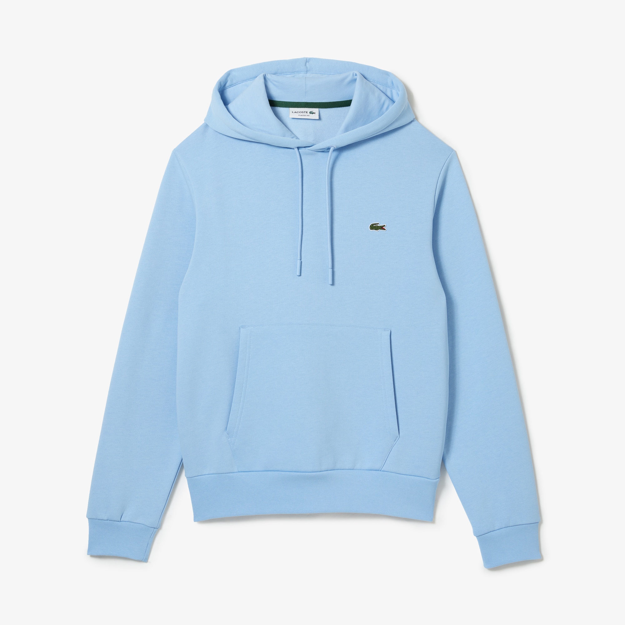 Lacoste Erkek Classic Fit Kapüşonlu Açık Mavi Sweatshirt