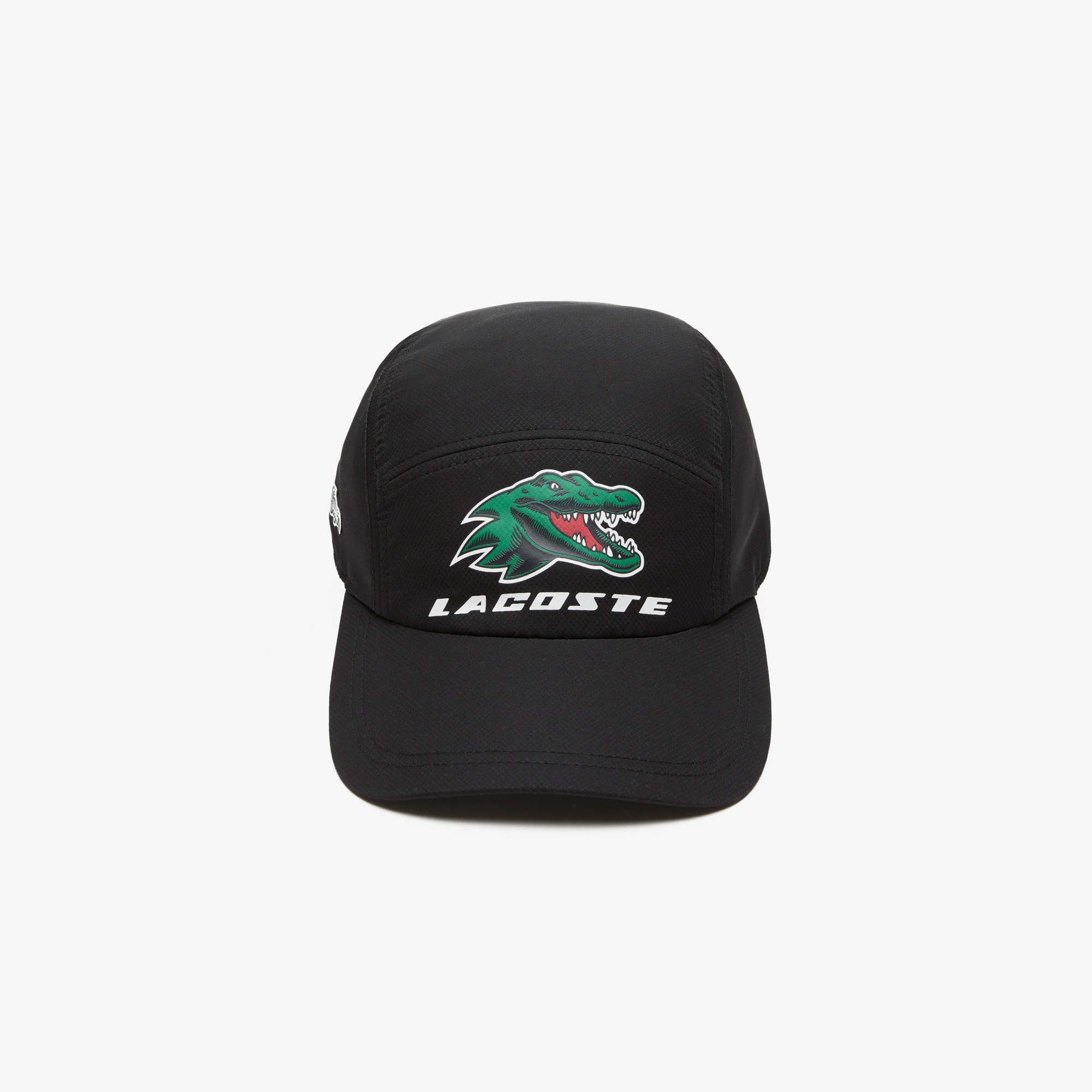 Lacoste SPORT Unisex Baskılı Siyah Şapka