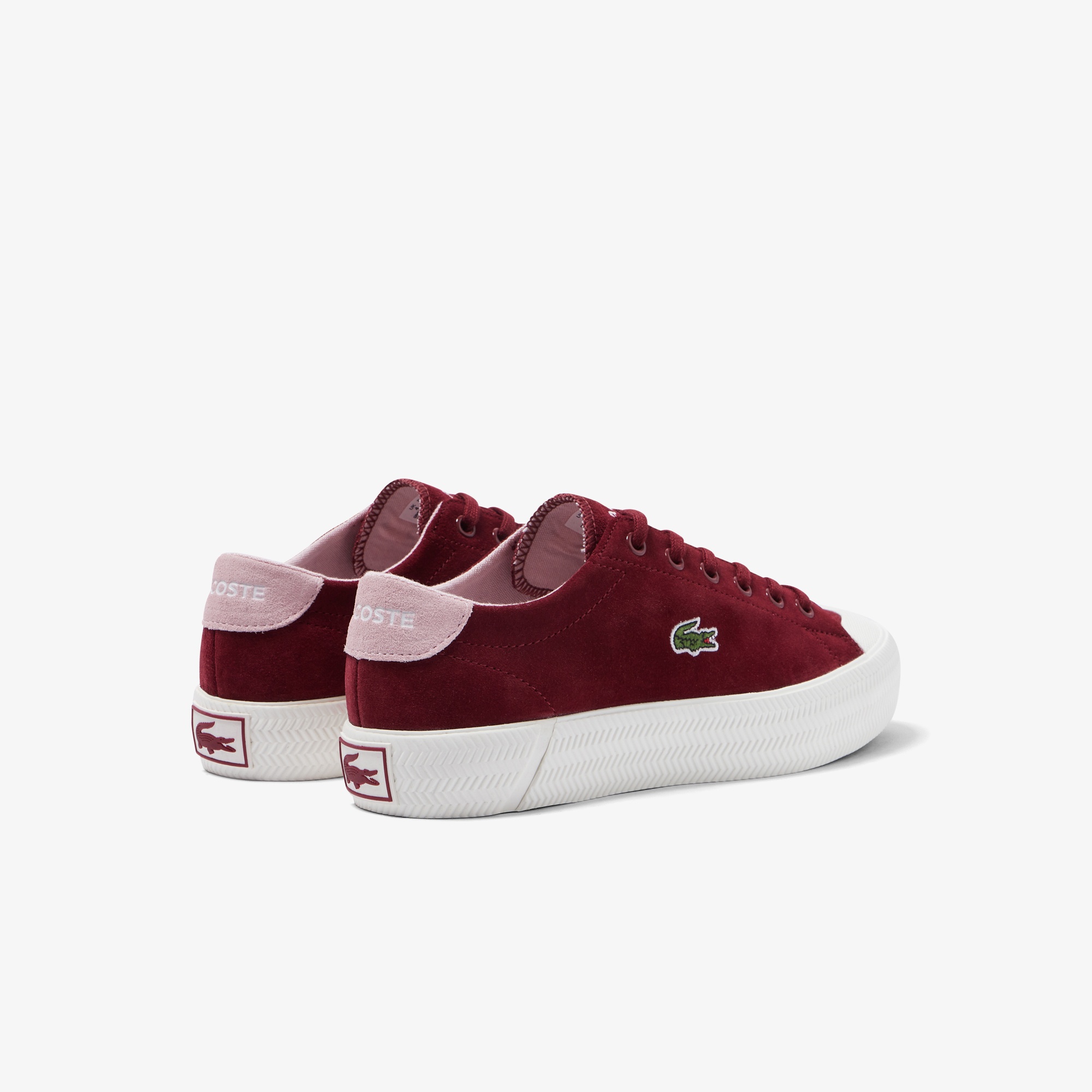 Lacoste Gripshot Kadın Bordo Sneaker