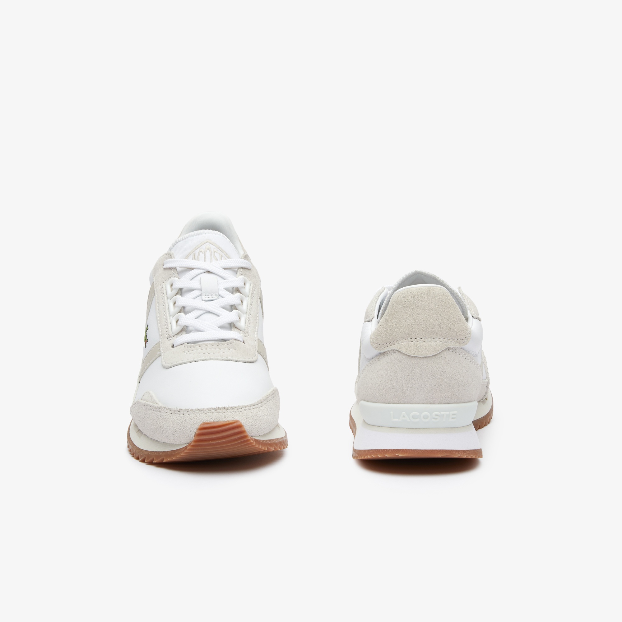 Lacoste Partner Retro Kadın Bej Sneaker