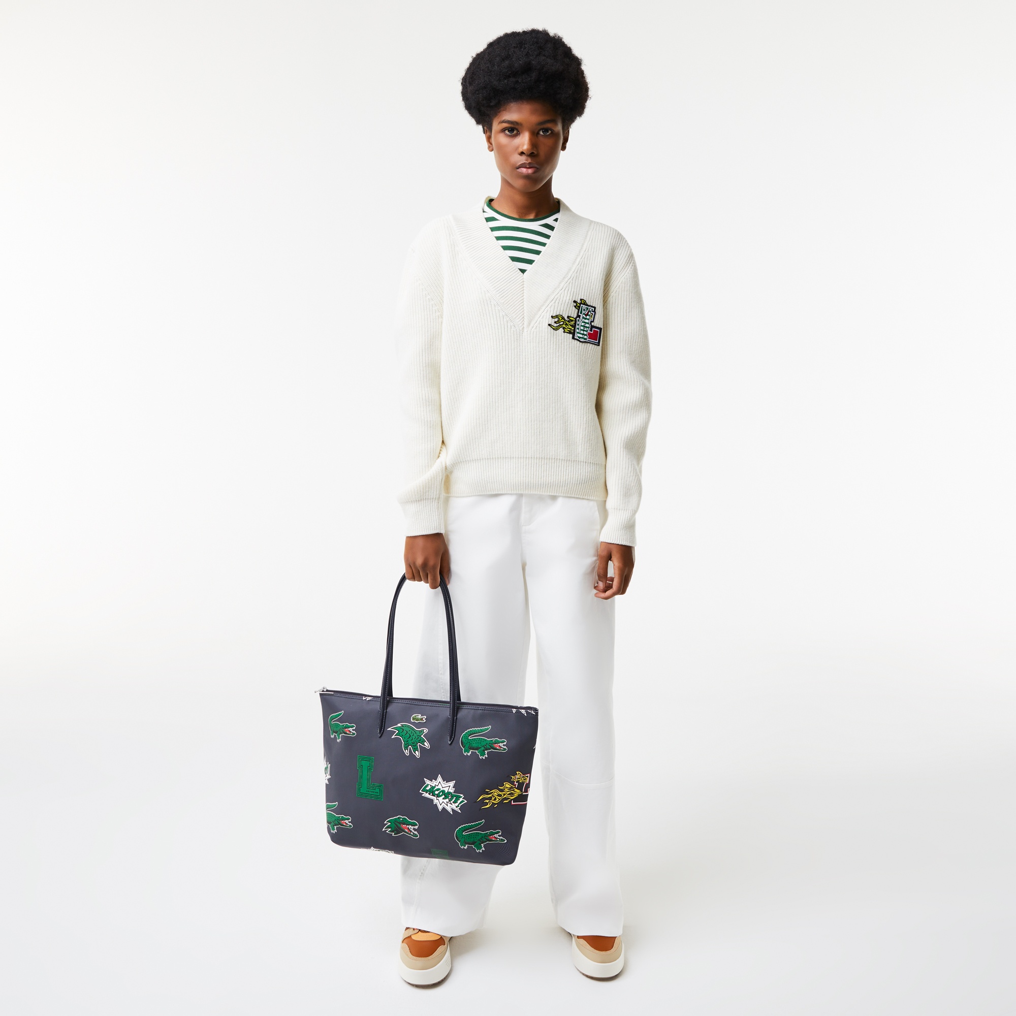 Lacoste Holiday Kadın Lacivert Omuz Çantası