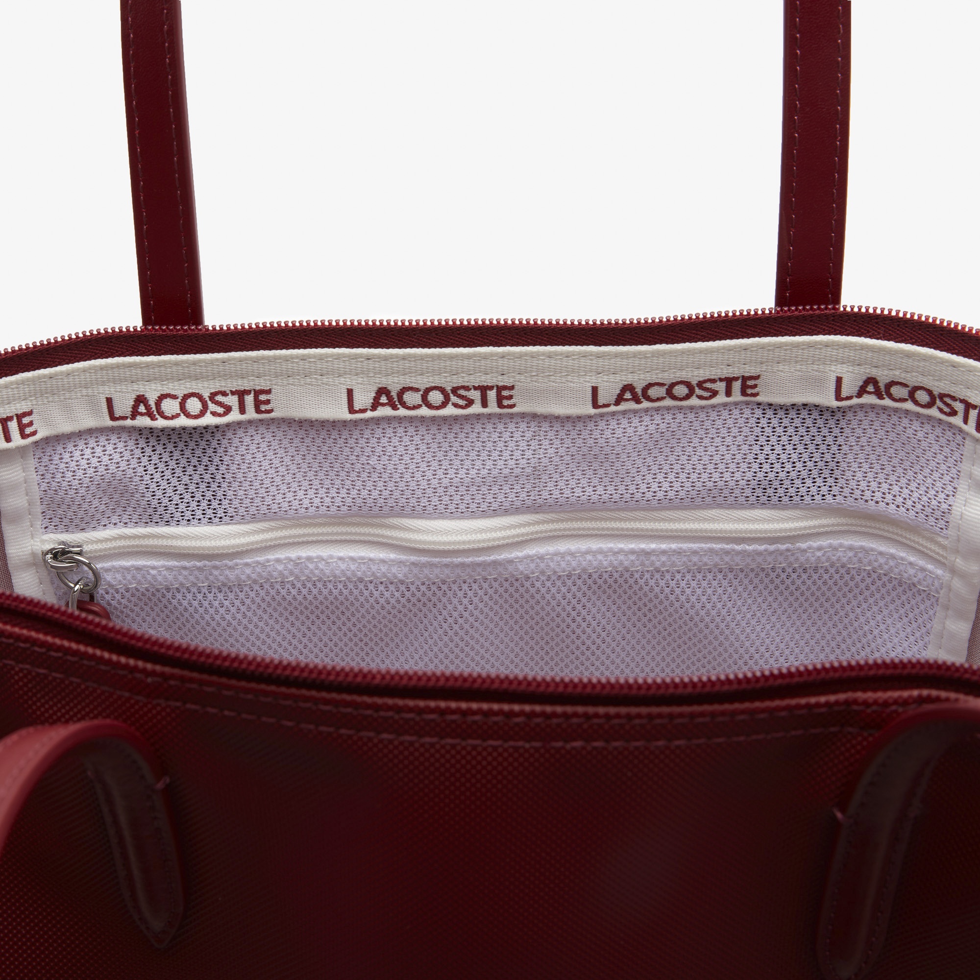 Lacoste L.12.12 Kadın Bordo Omuz Çantası