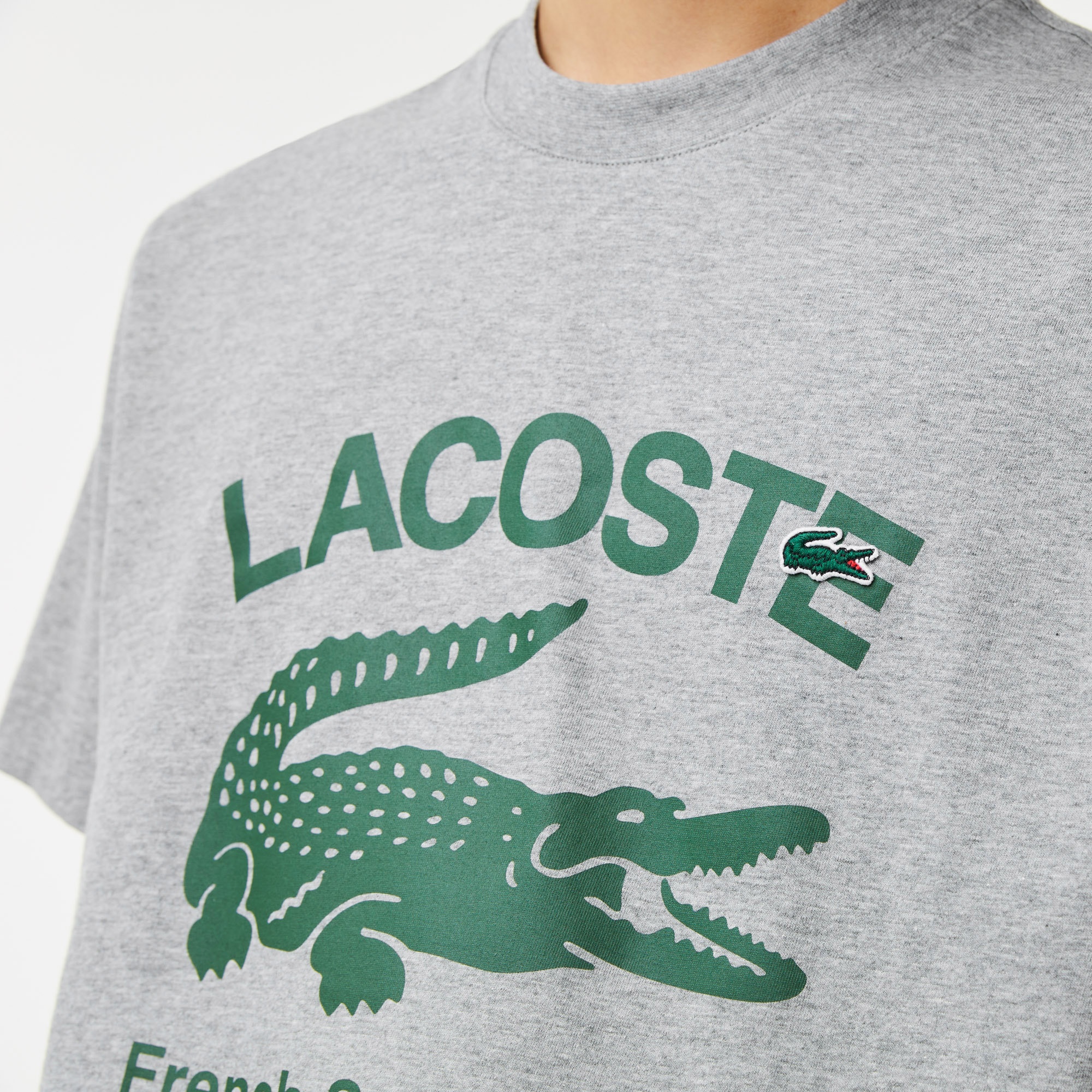 Lacoste Men's  Relaxed Fit Crocodile T-Shirt