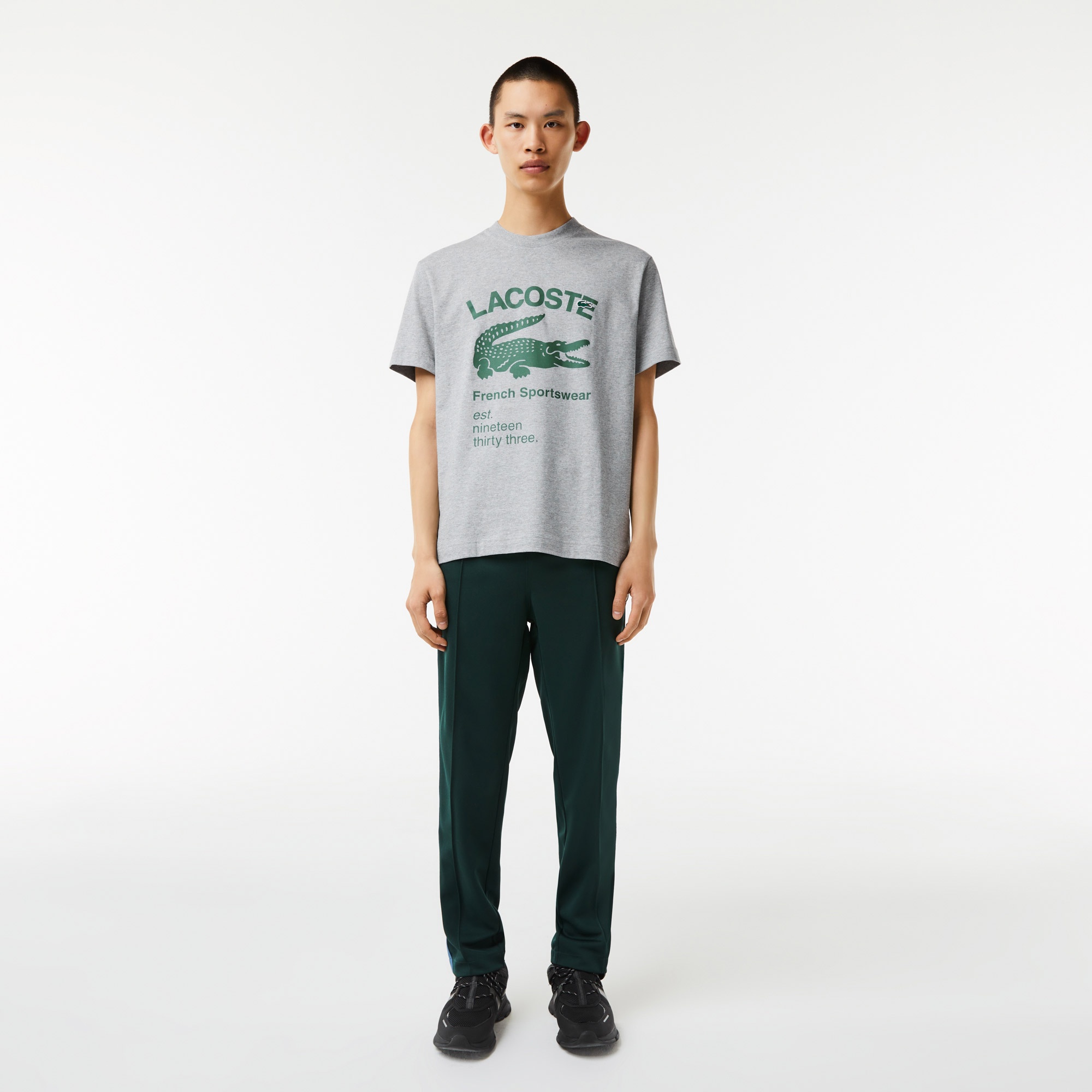 Lacoste Men's  Relaxed Fit Crocodile T-Shirt