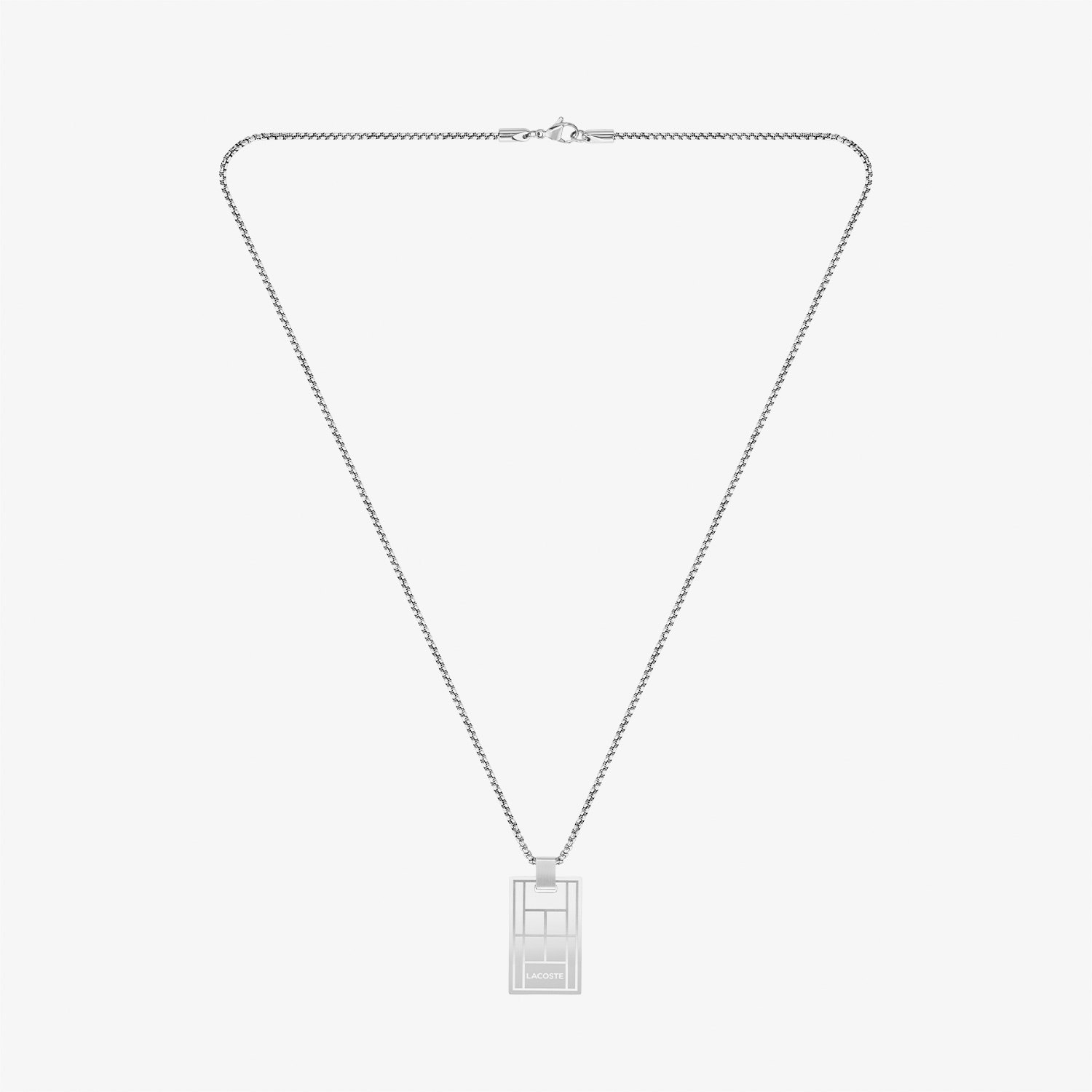 Lacoste Tennis Court Unisex Gri Kolye