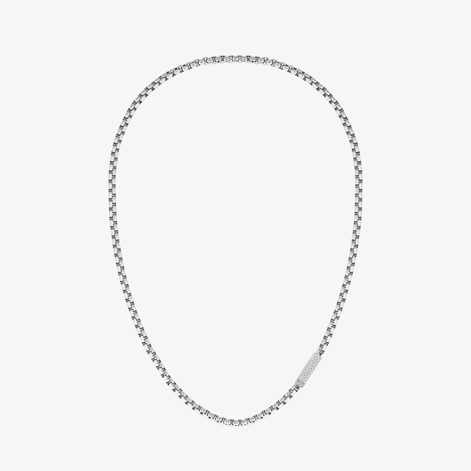 Lacoste L'Essentiel Erkek Gri Kolye