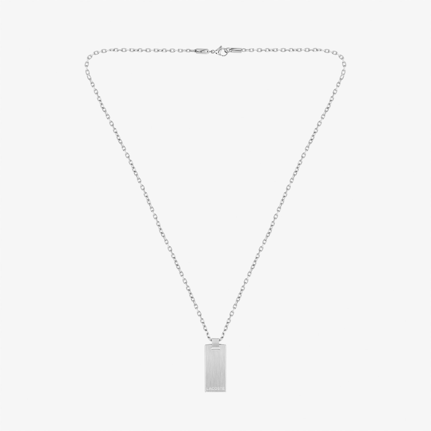 Lacoste Baseline Erkek Gri Kolye