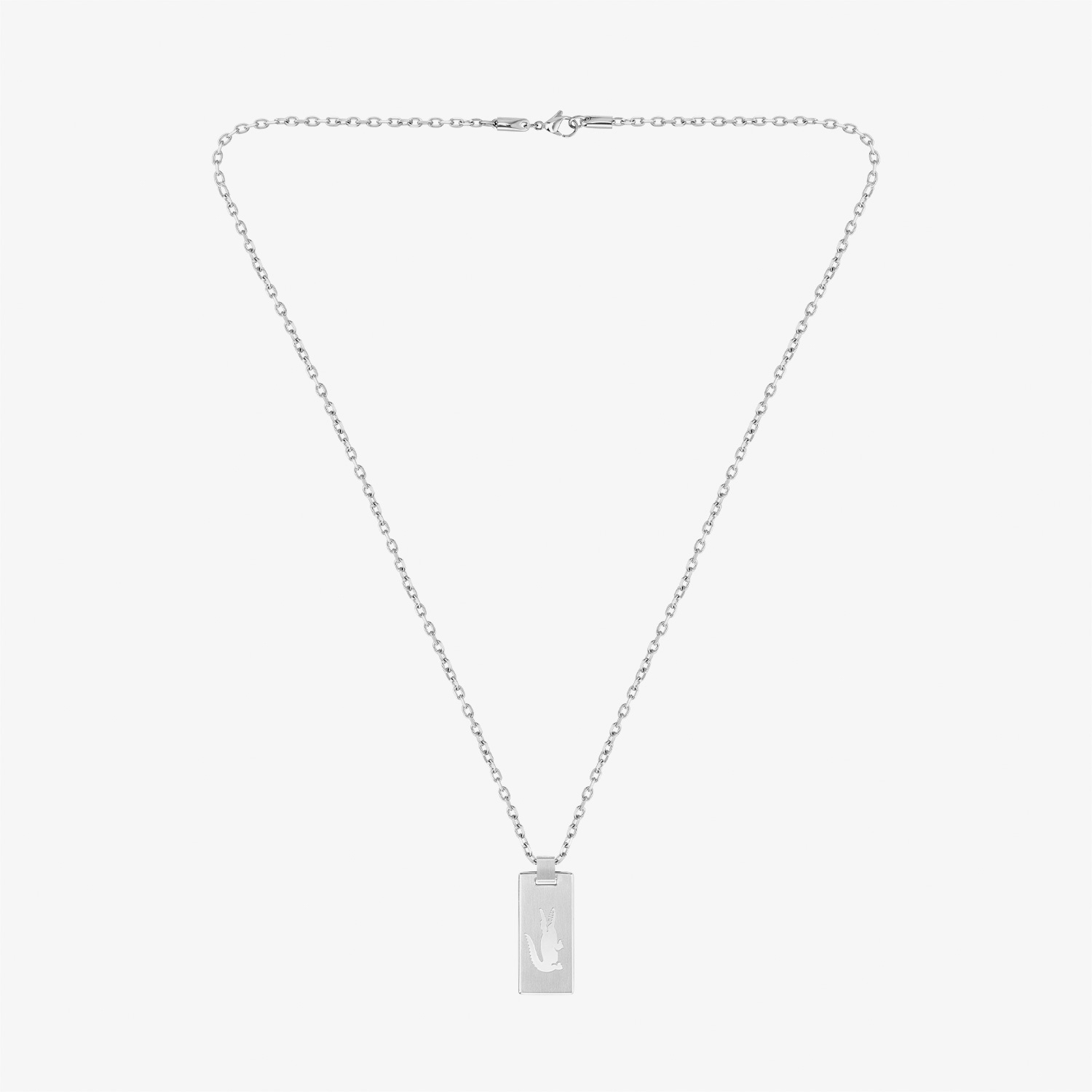 Lacoste Baseline Erkek Gri Kolye