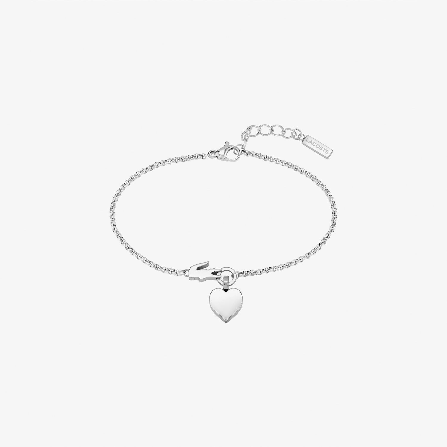 Lacoste Love My Croc Kadın Gri Bileklik