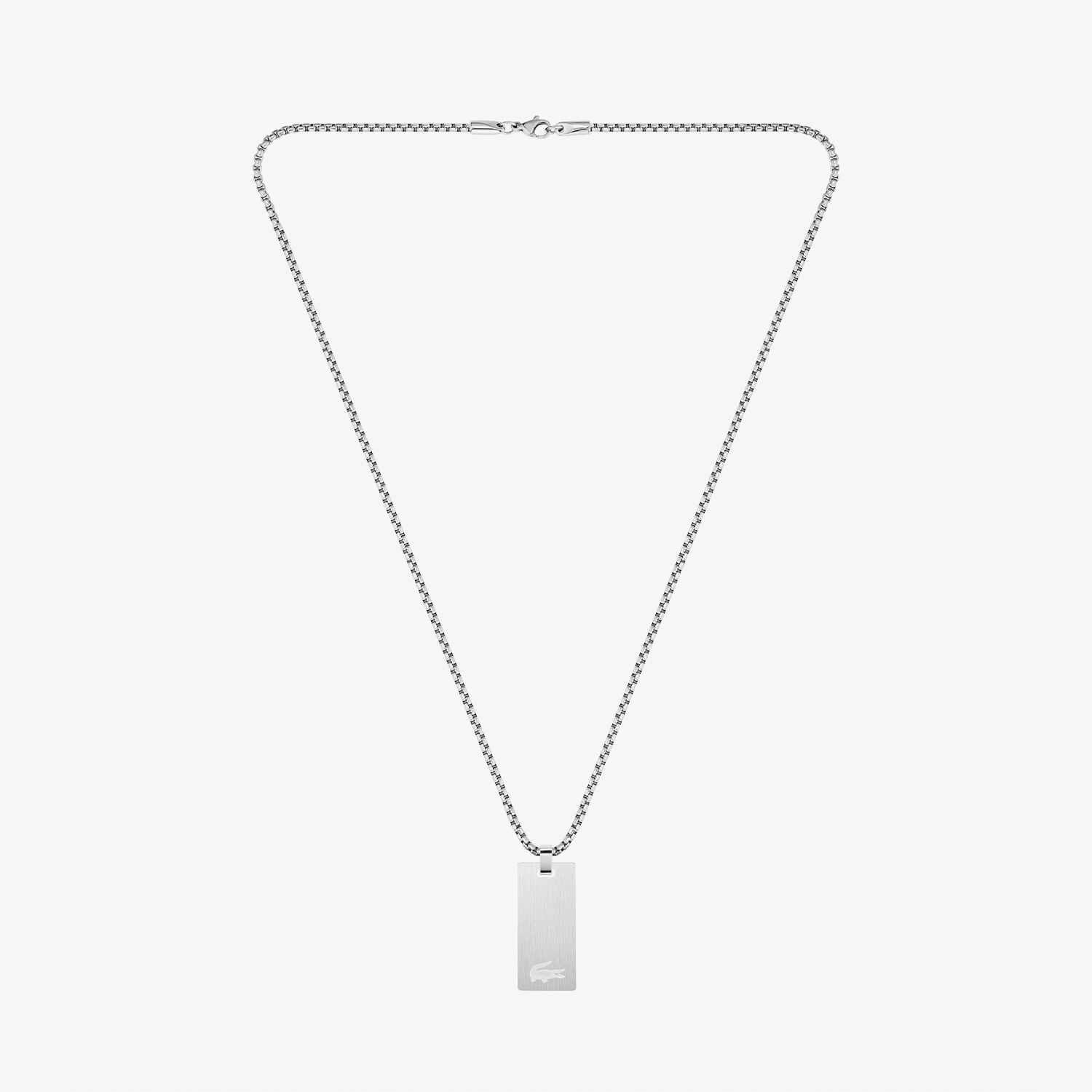 Lacoste Adventurer Erkek Gri Kolye