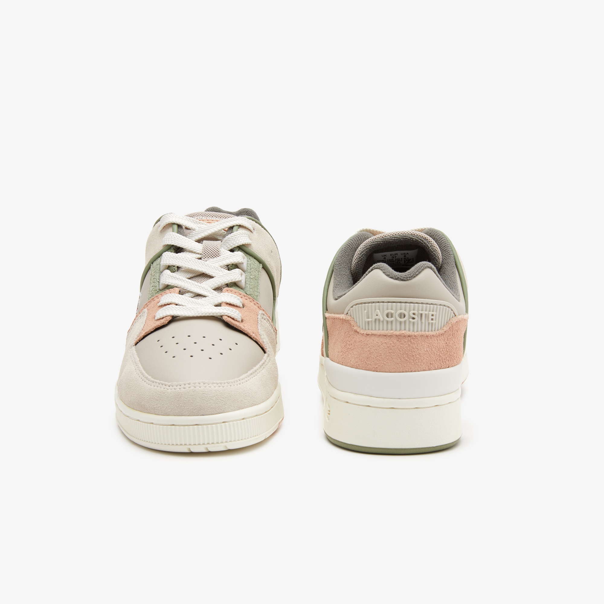 Lacoste SPORT Court Cage Kadın Bej Sneaker