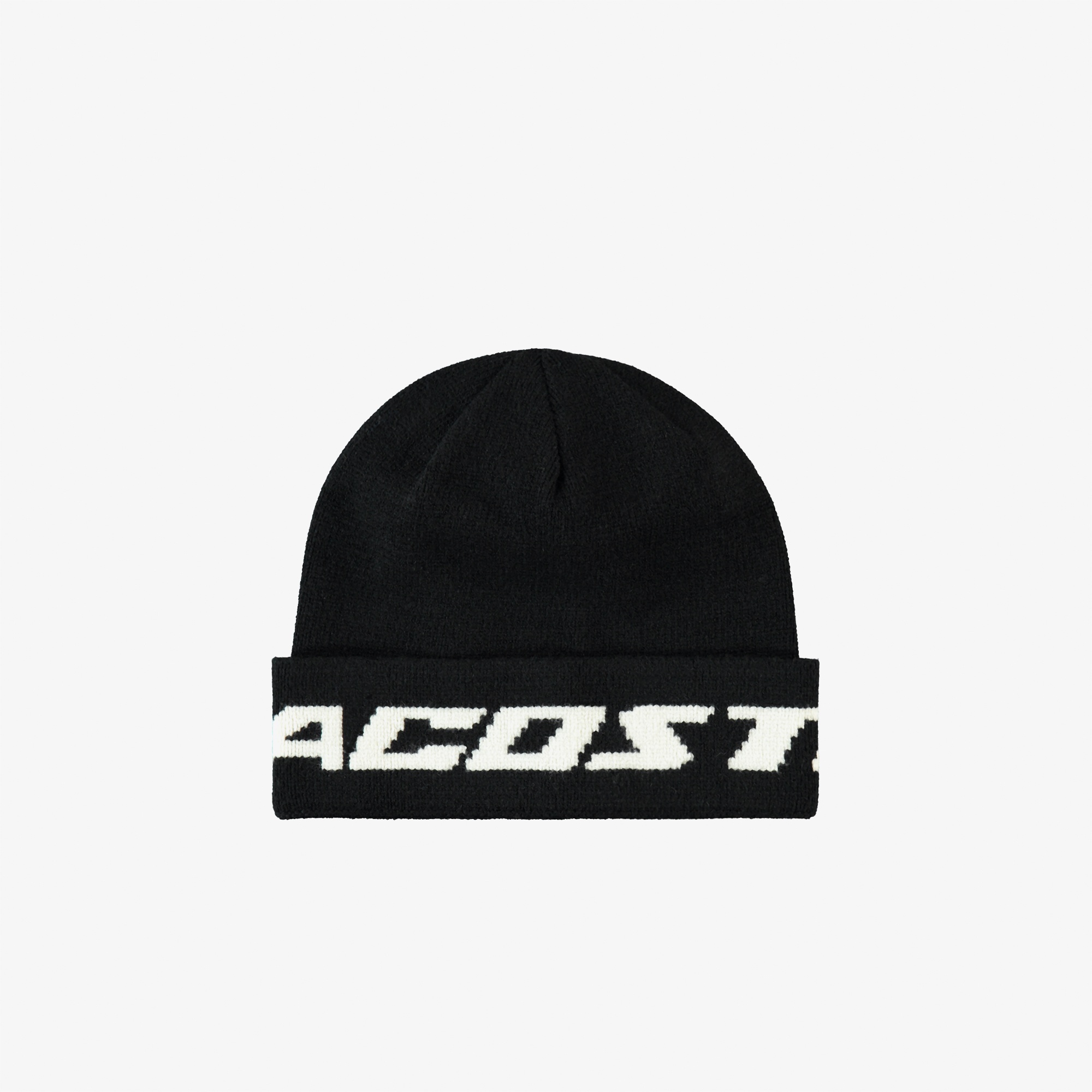 Lacoste Erkek Desenli Siyah Bere