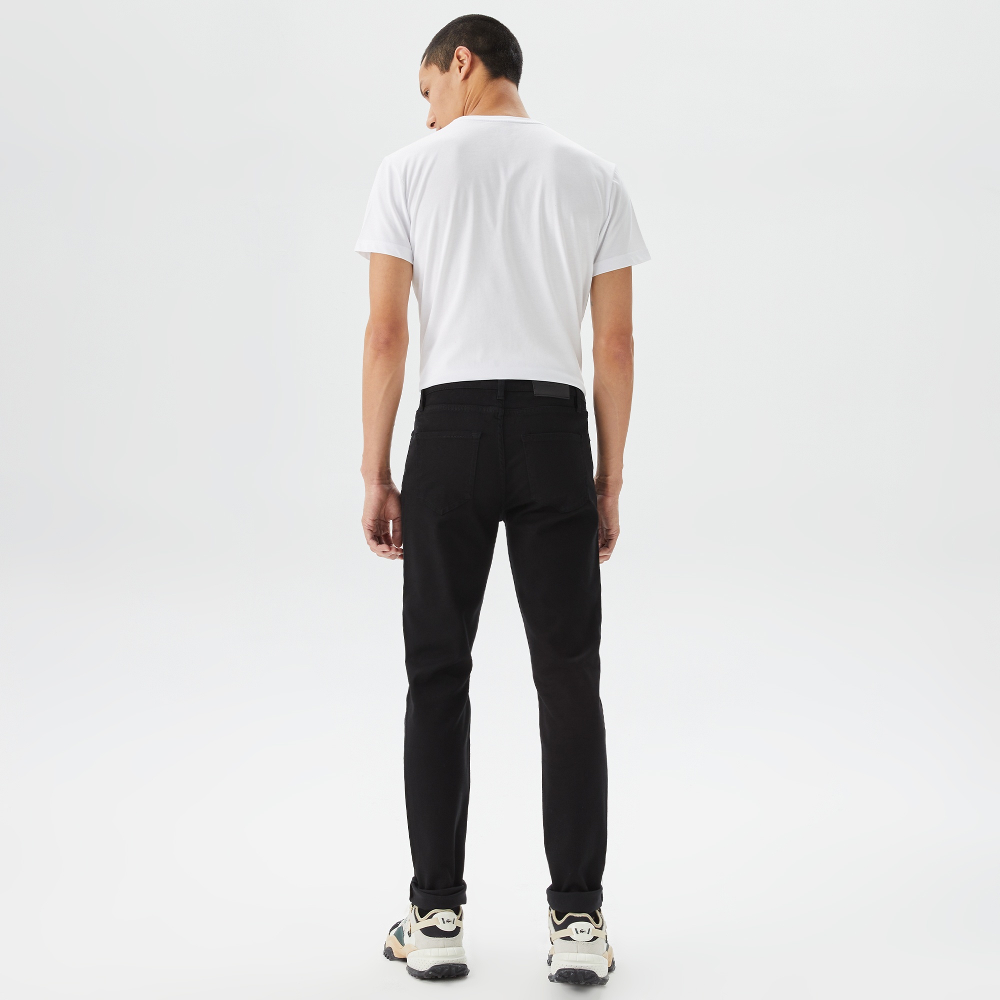 Lacoste Erkek Slim Fit Siyah Pantolon