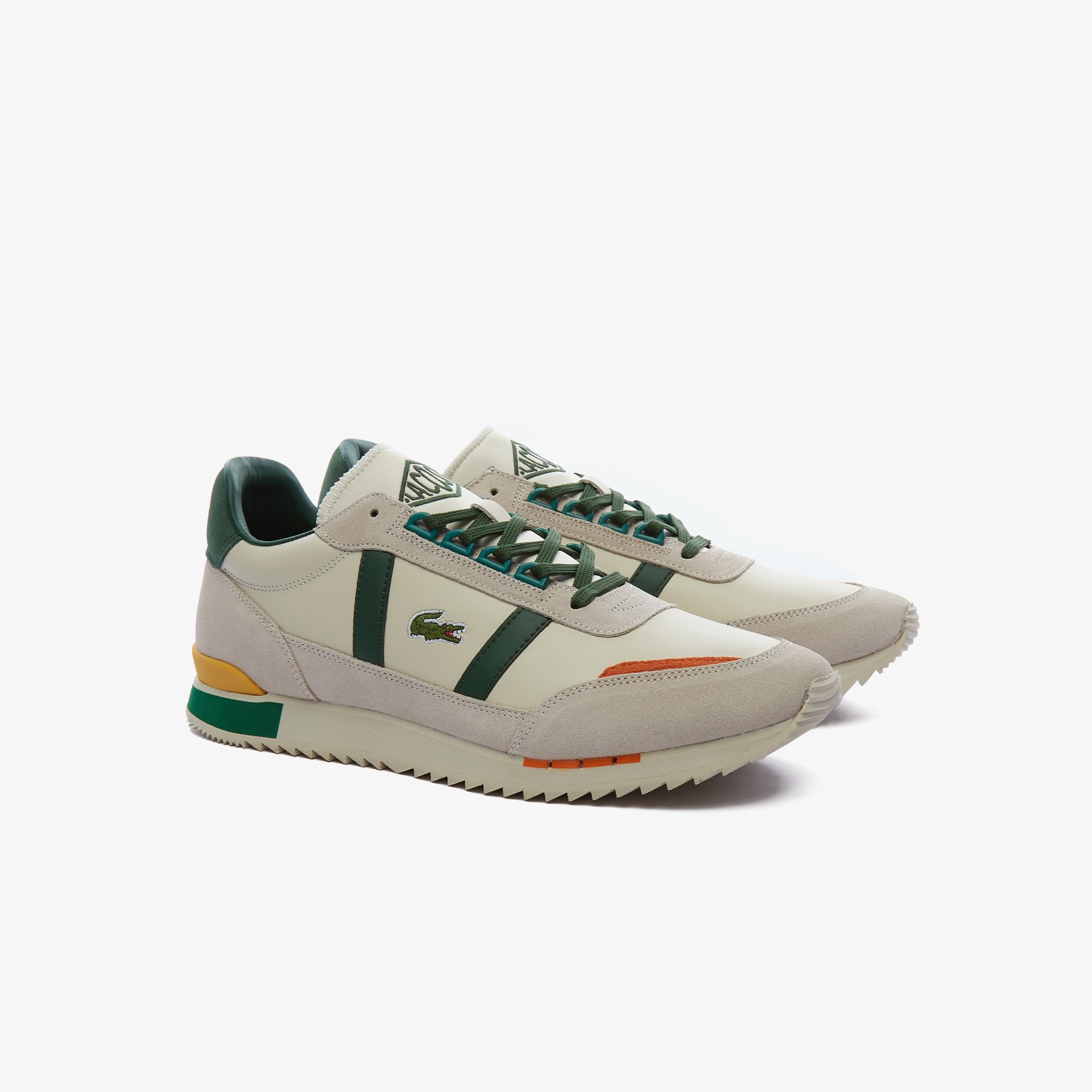 Lacoste Partner Retro Erkek Bej Sneaker